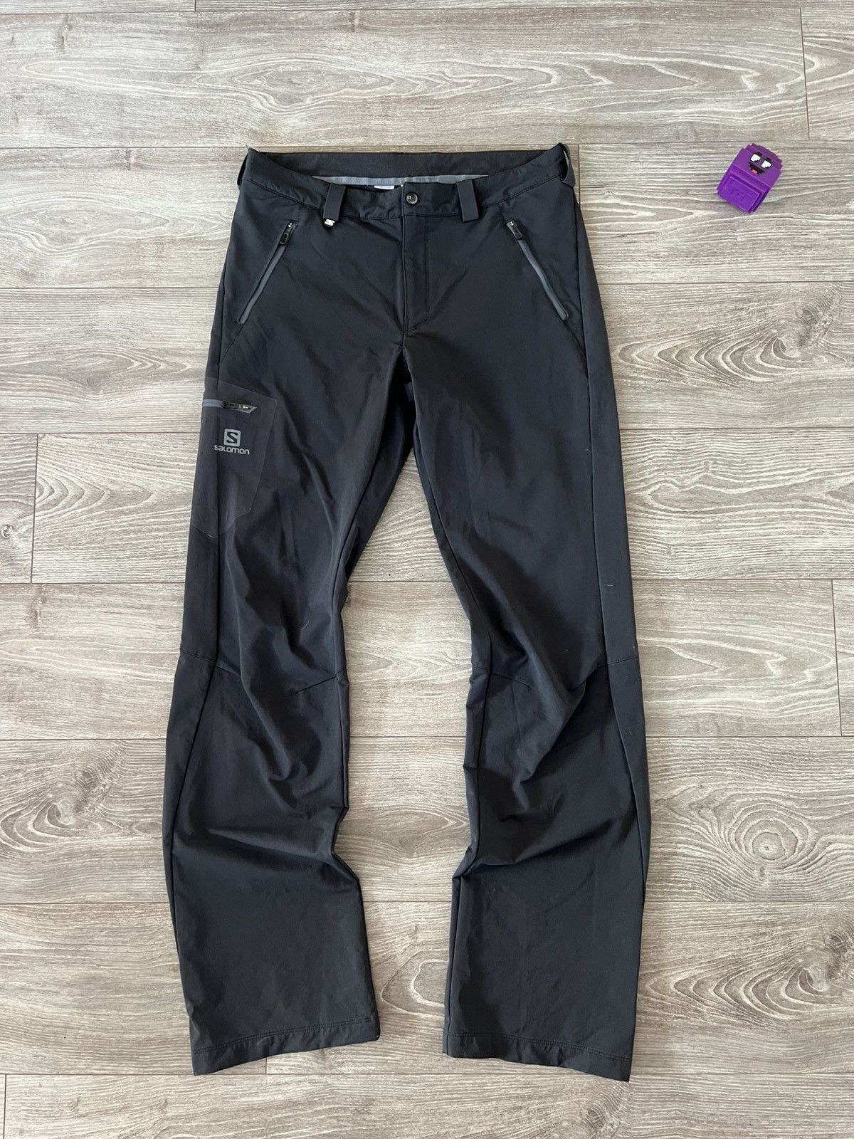 Salomon Salomon Lab System Outdoor Climawind S Logo Trail Pants Size US 30 / EU 46 - 12 Thumbnail