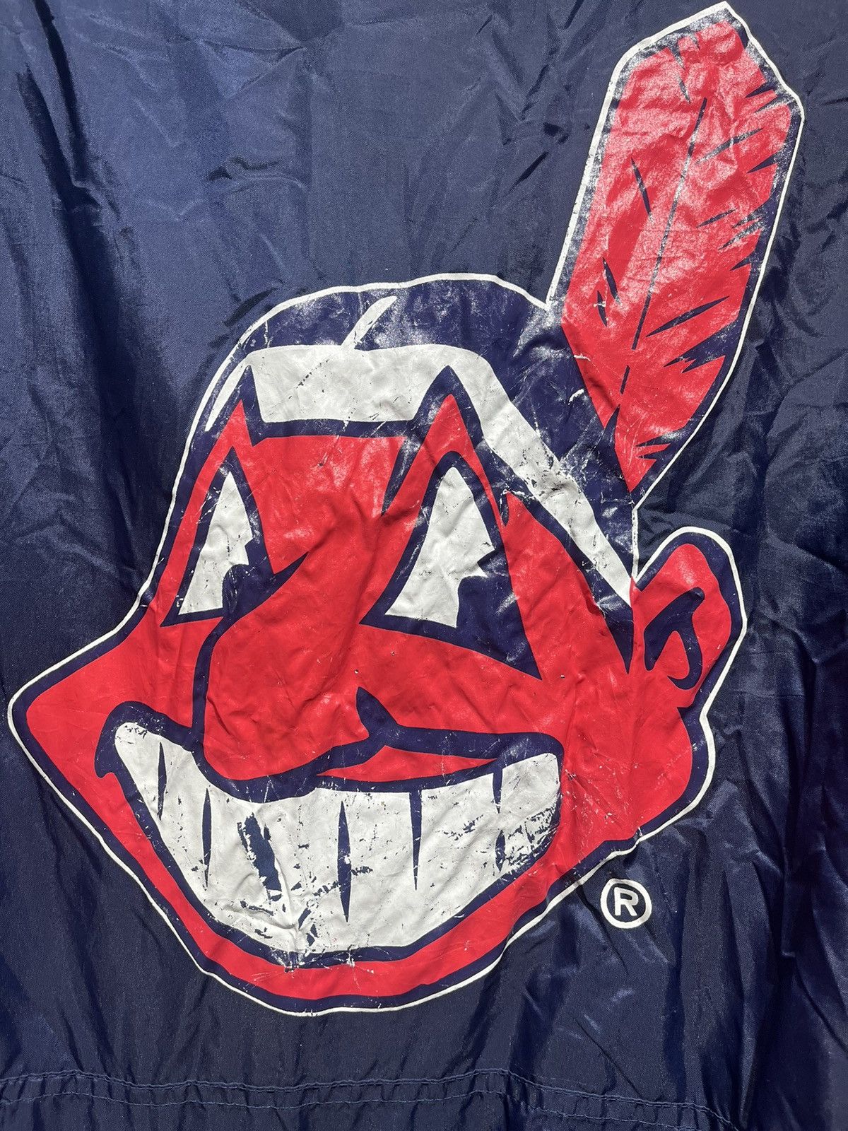 MLB × Vintage Vintage Indians windbreaker Size US XL / EU 56 / 4 - 8 Thumbnail