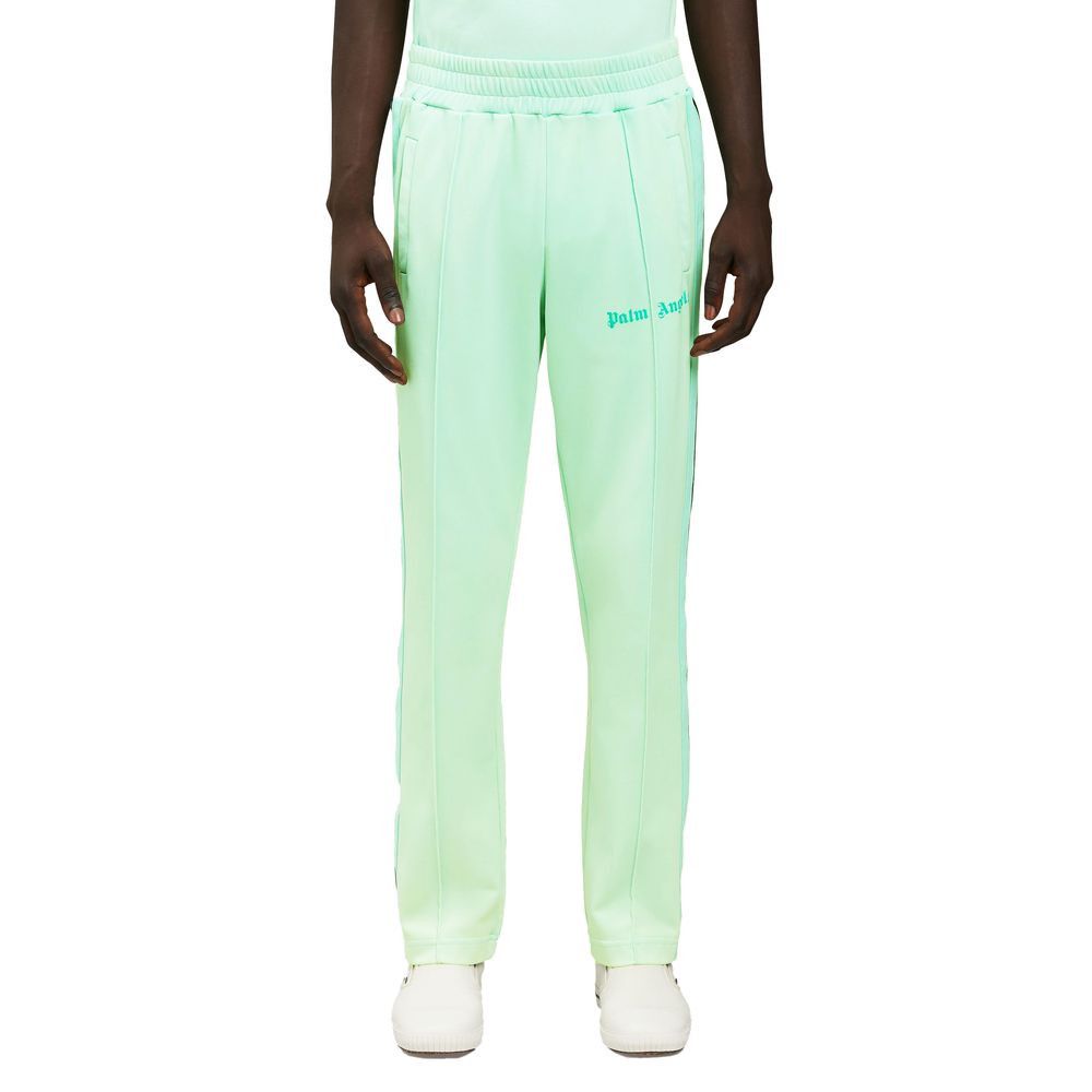 Palm Angels o1y0325 Logo Jogger & Sweatpant in Light Green Size US 38 / EU 54 - 2 Thumbnail