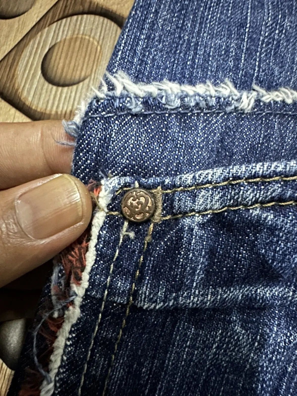 Marithe + Francois Girbaud GRAILS🔥 MARITHE FRANCOIS GIRBAUD JEANS VERY RARE DENIM PANTS Size US 33 - 8 Thumbnail
