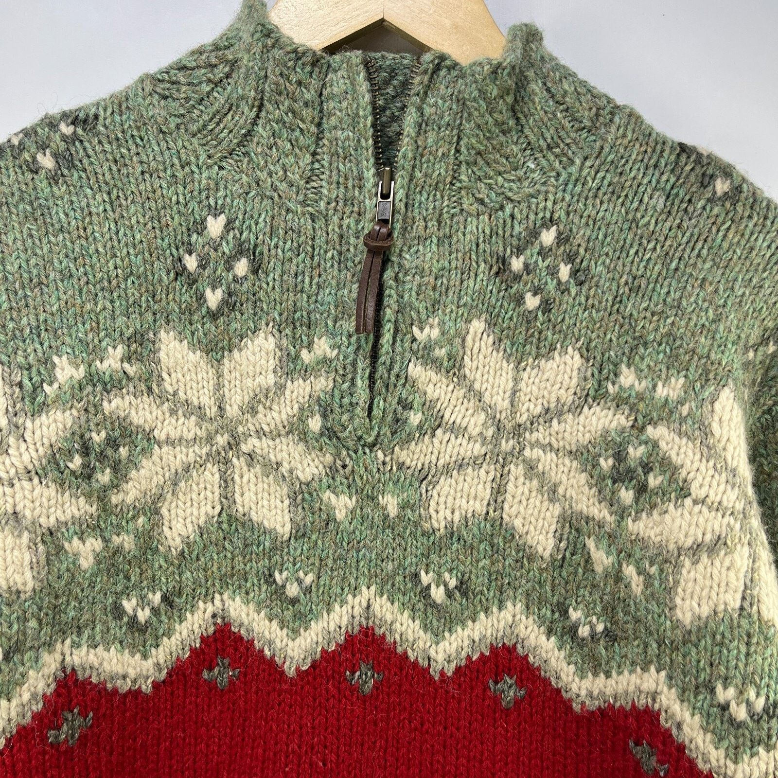 Ralph Lauren × Vintage Vintage Lauren Ralph Lauren Hand Knit Petite (Fits XS/XXS) Size XS / US 0-2 / IT 36-38 - 3 Thumbnail