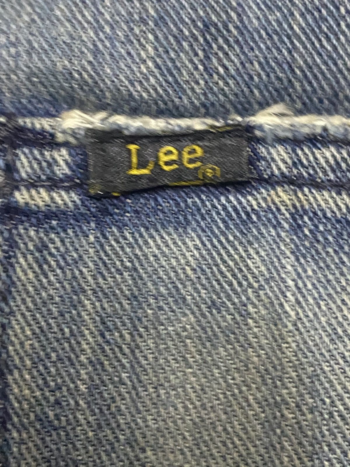 Lee × Number (N)ine Lee Riders Sanforized Dirty Wash Distressed Loose Jeans Size US 30 / EU 46 - 13 Thumbnail