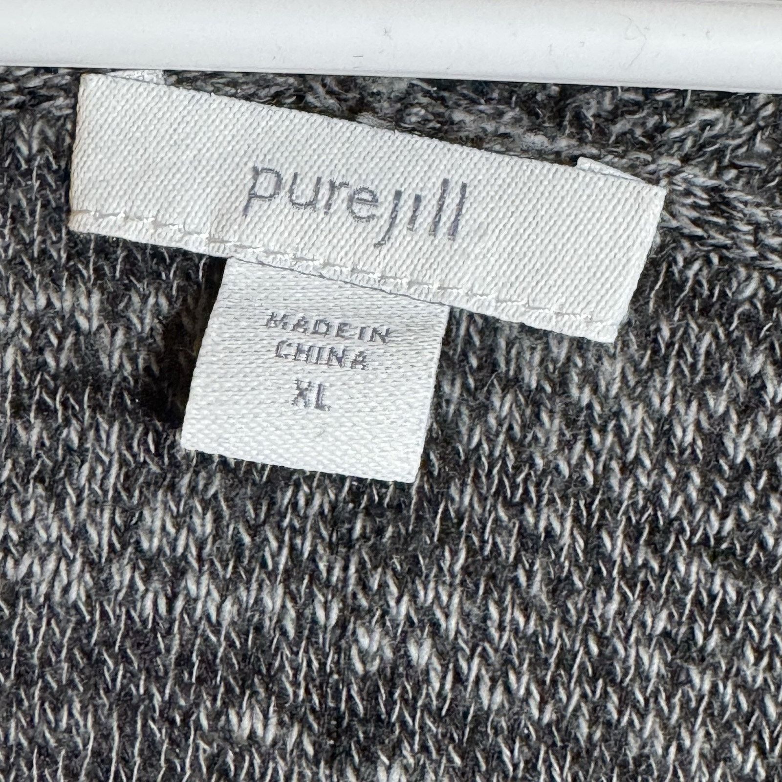 Other Pure Jill Cardigan Women XL Marled Knit Grandmacore Sweater Size XL / US 12-14 / IT 48-50 - 5 Thumbnail