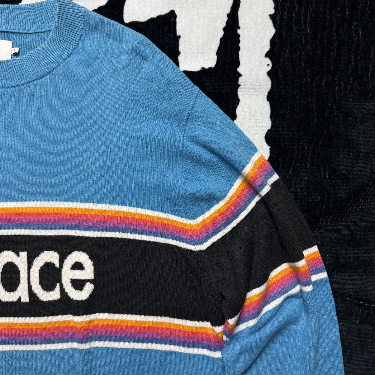 Palace '17 Palace Skateboard Multi Stripe Knit Size US L / EU 52-54 / 3 - 5 Thumbnail