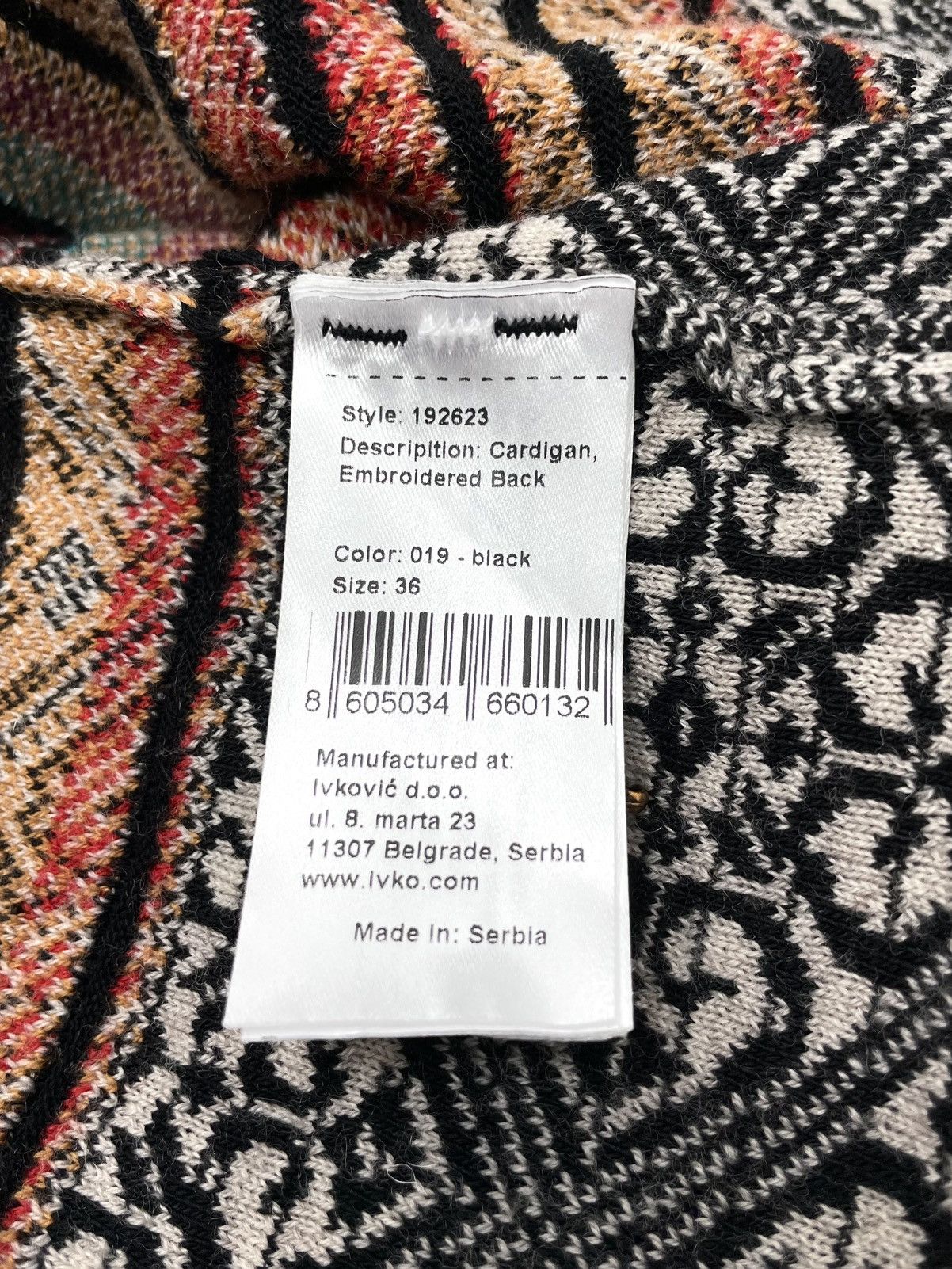Other IVKO Woman Embroidered Back Cardigan – Size 36 Size S / US 4 / IT 40 - 14 Thumbnail