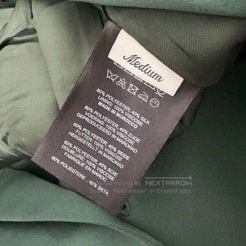 Dries Van Noten Dries Van Noten Green Double. Size US M / EU 48-50 / 2 - 4 Thumbnail