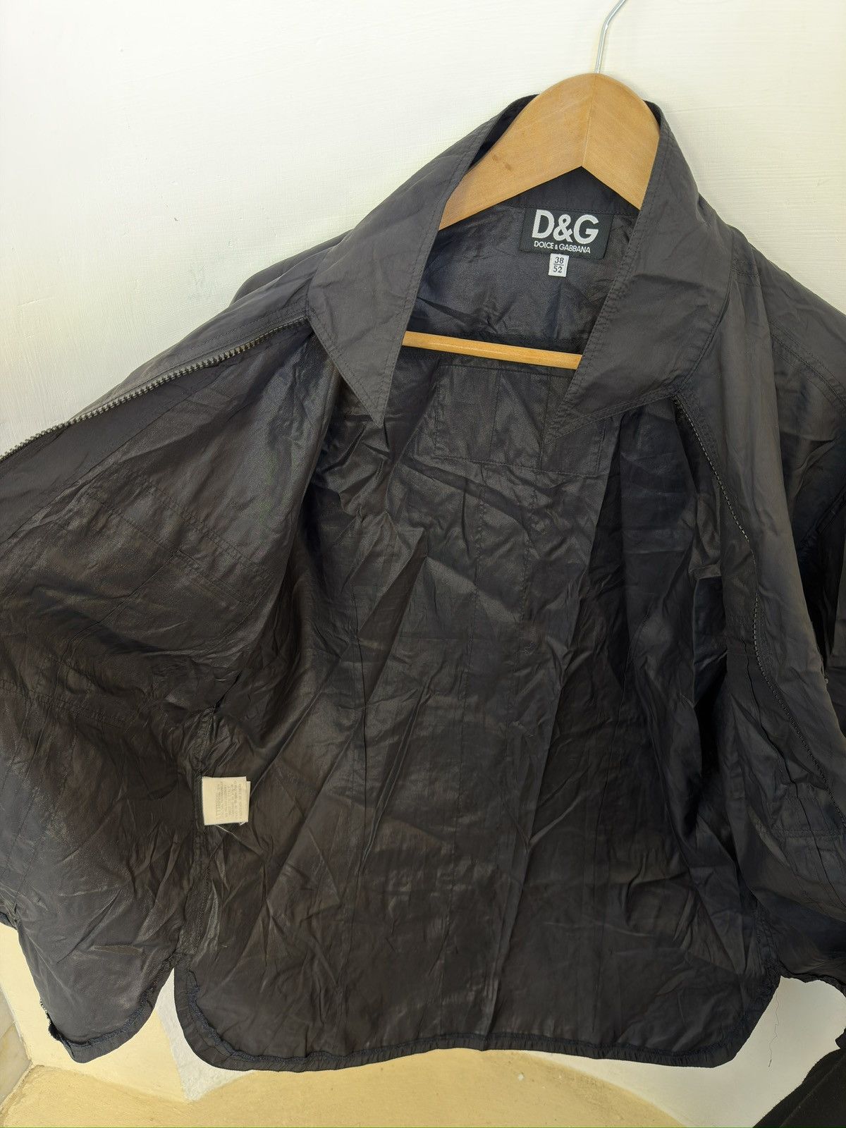 Dolce & Gabbana SS96 Archive Dolce & Gabbana Nylon Shirt Men‘s Size M Size US M / EU 48-50 / 2 - 9 Thumbnail