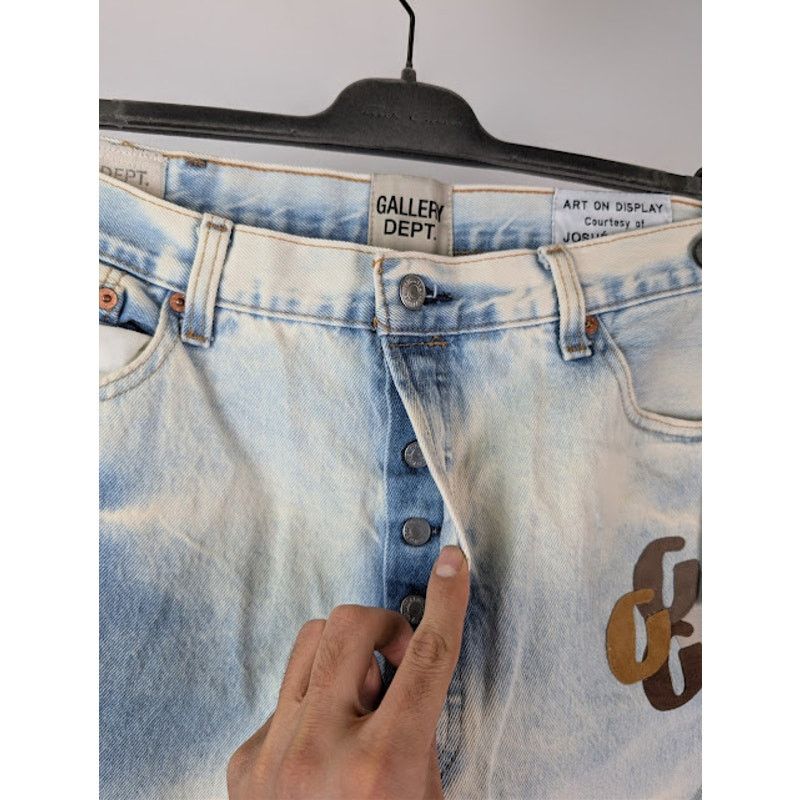 Gallery Dept. o1rshd1 Vintage Levi's Sunfaded G Patch Flare Jeans in Blue Size US 36 / EU 52 - 7 Thumbnail