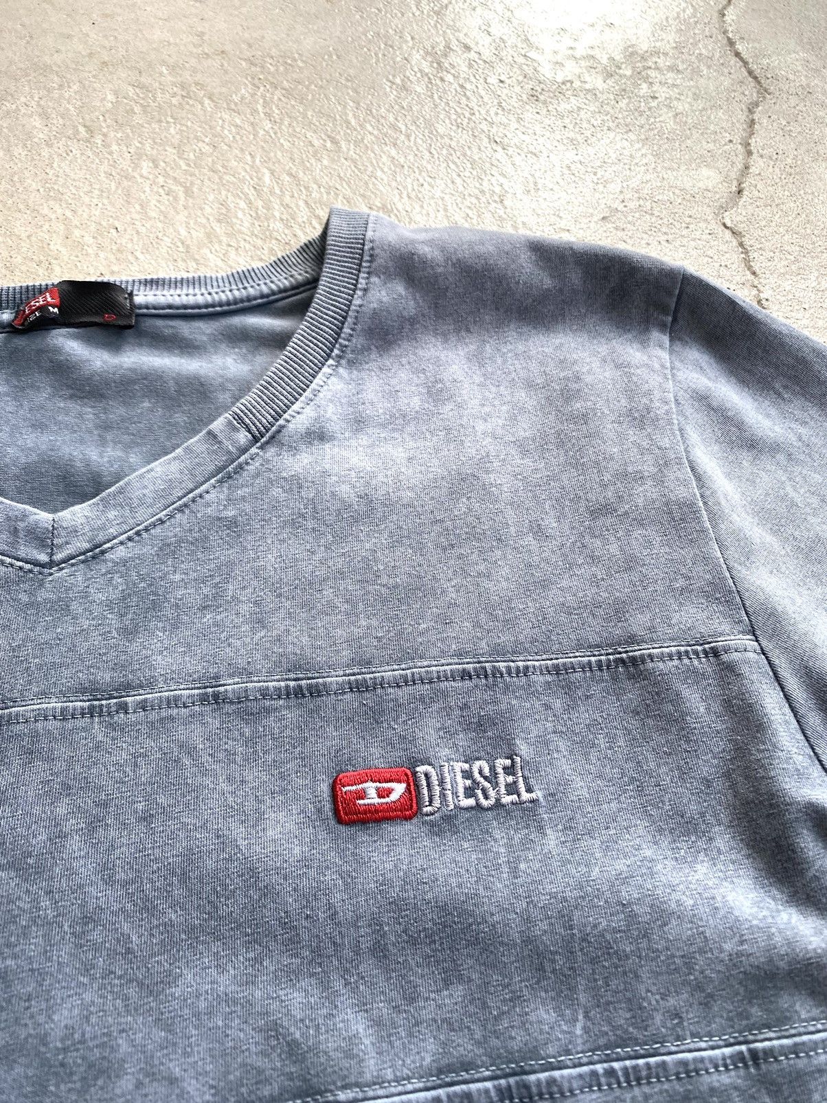 Diesel × Japanese Brand × Vintage Y2K Vintage Diesel Tee Shirt Archive Hype Stonewash Size US M / EU 48-50 / 2 - 5 Thumbnail