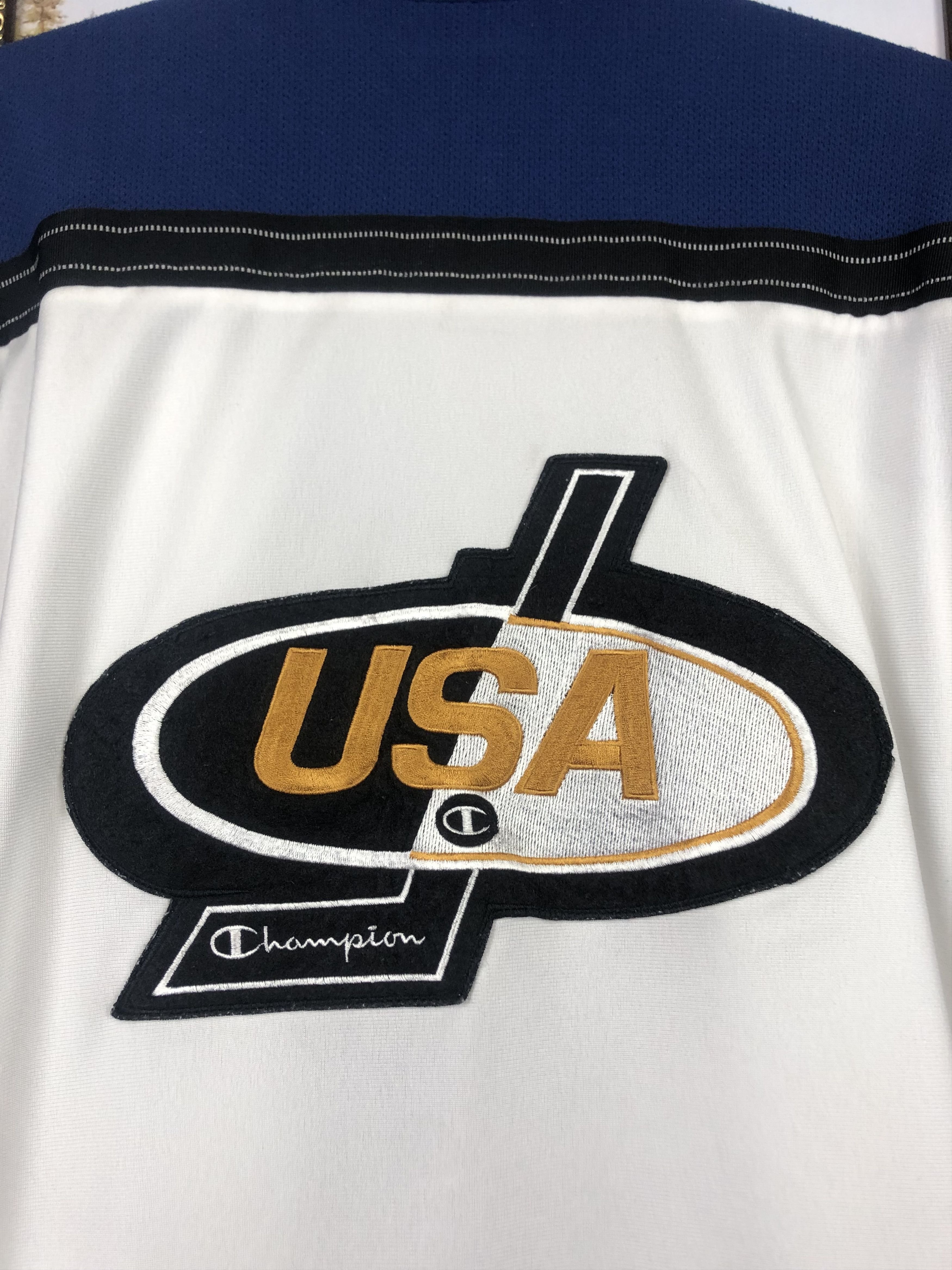 Champion Vintage Champion USA Team Top Jacket Ice Hockey Sweatshirt Size US S / EU 44-46 / 1 - 16 Thumbnail