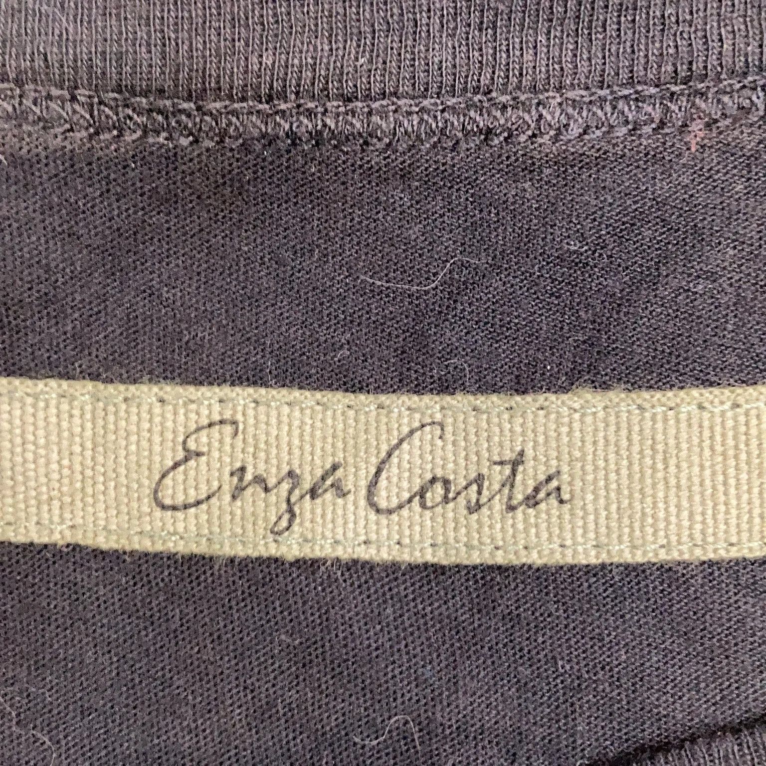 Enza Costa Enza Costa Cropped T-shirt Size XS / US 0-2 / IT 36-38 - 4 Thumbnail