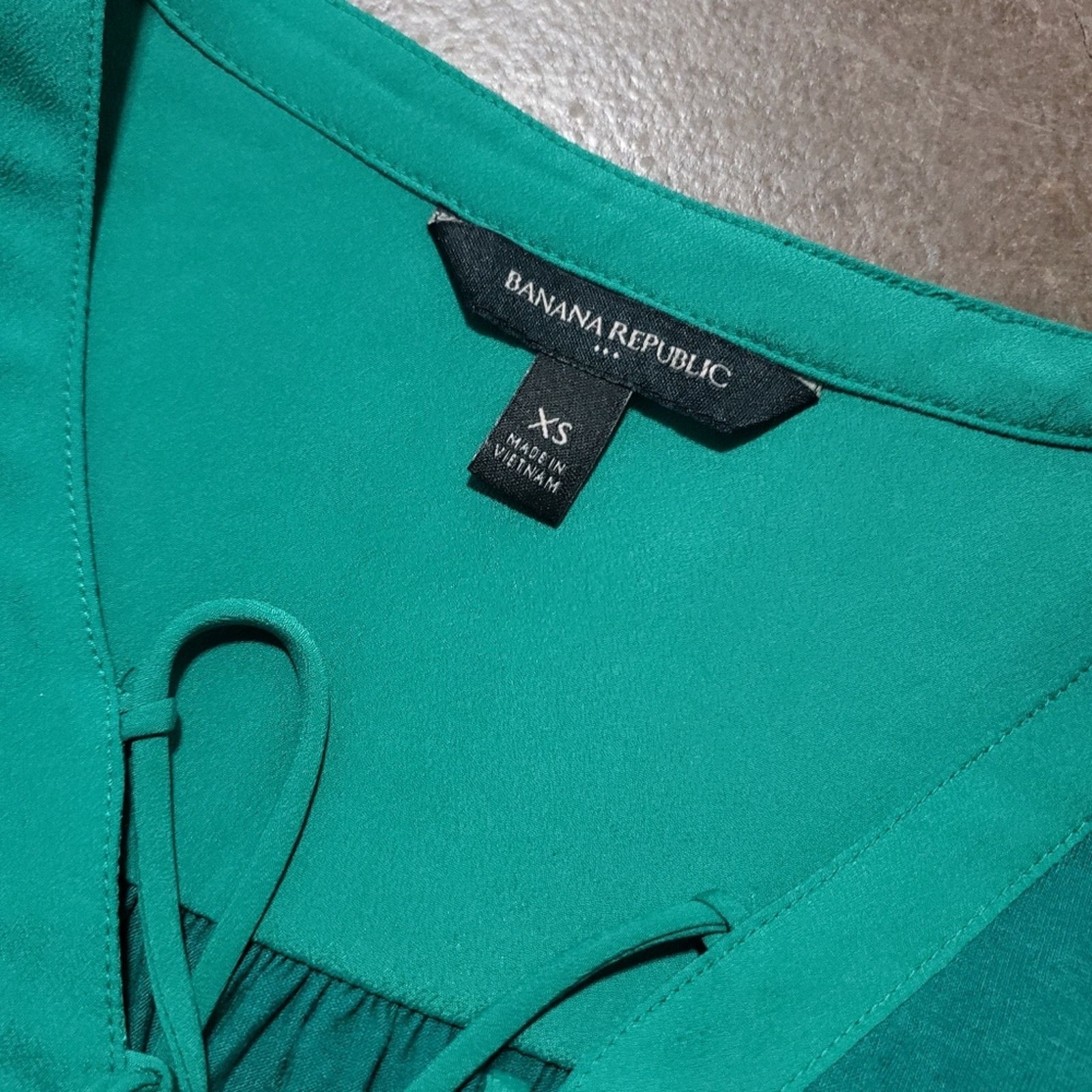 Banana Republic Teal Green | BANANA REPUBLIC | Dressy Tank Size XS / US 0-2 / IT 36-38 - 3 Thumbnail