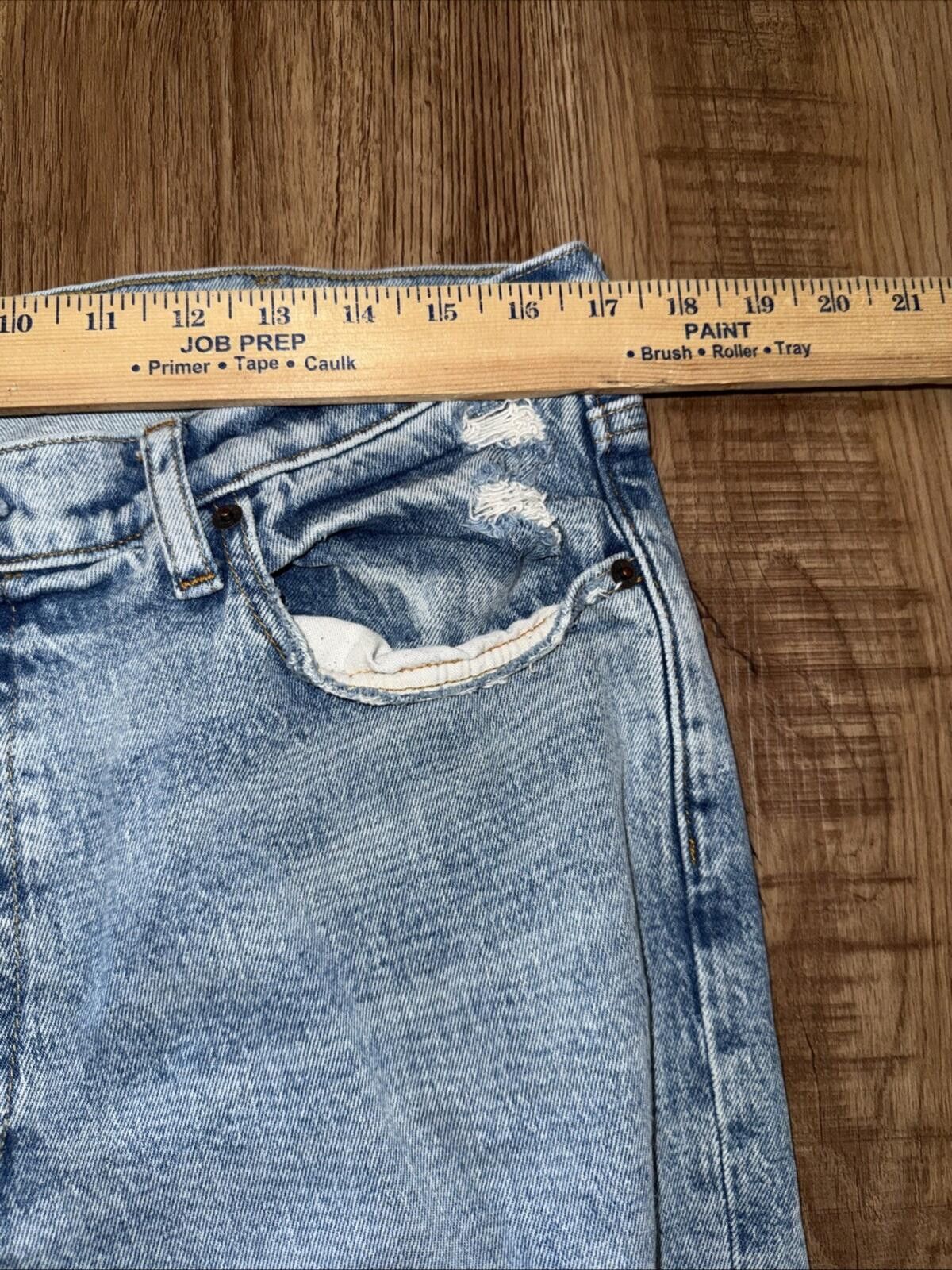 Abercrombie & Fitch Abercrombie & Fitch Jeans Mens Stonewash 90 Straight Vintage Size US 34 / EU 50 - 5 Thumbnail