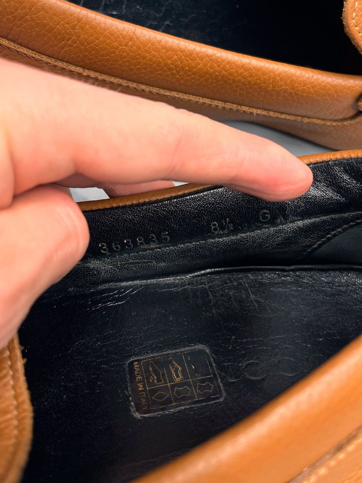 Gucci Gucci Loafers Leather Shoes Size US 8.5 / EU 41-42 - 9 Thumbnail