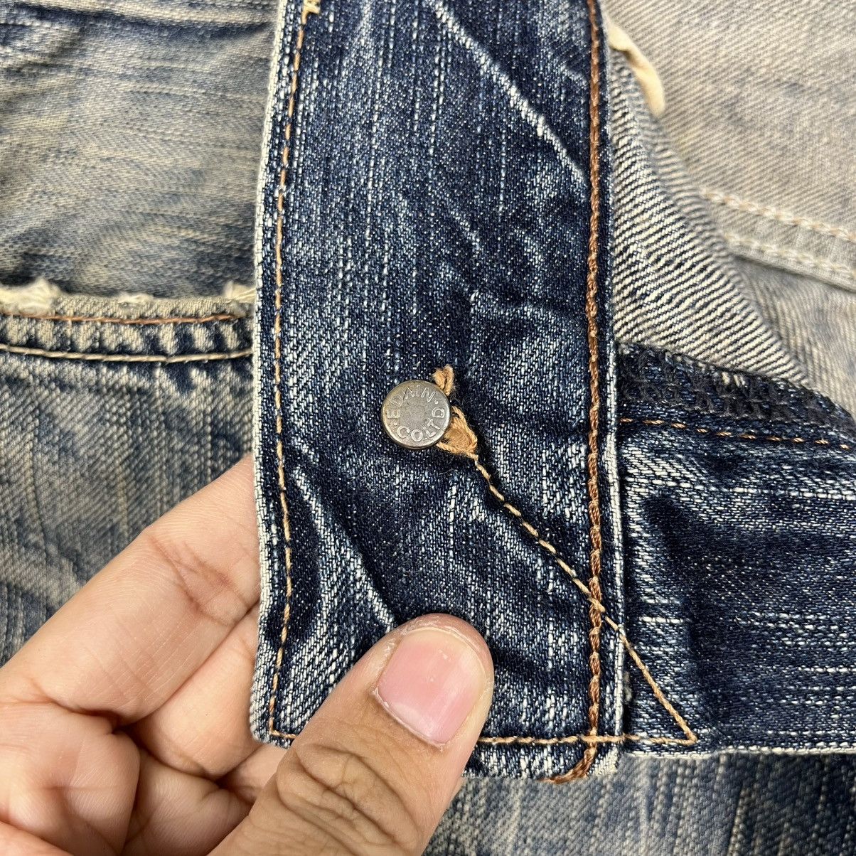 Edwin Vintage Edwin Distressed Denim Jeans Size US 34 / EU 50 - 19 Thumbnail