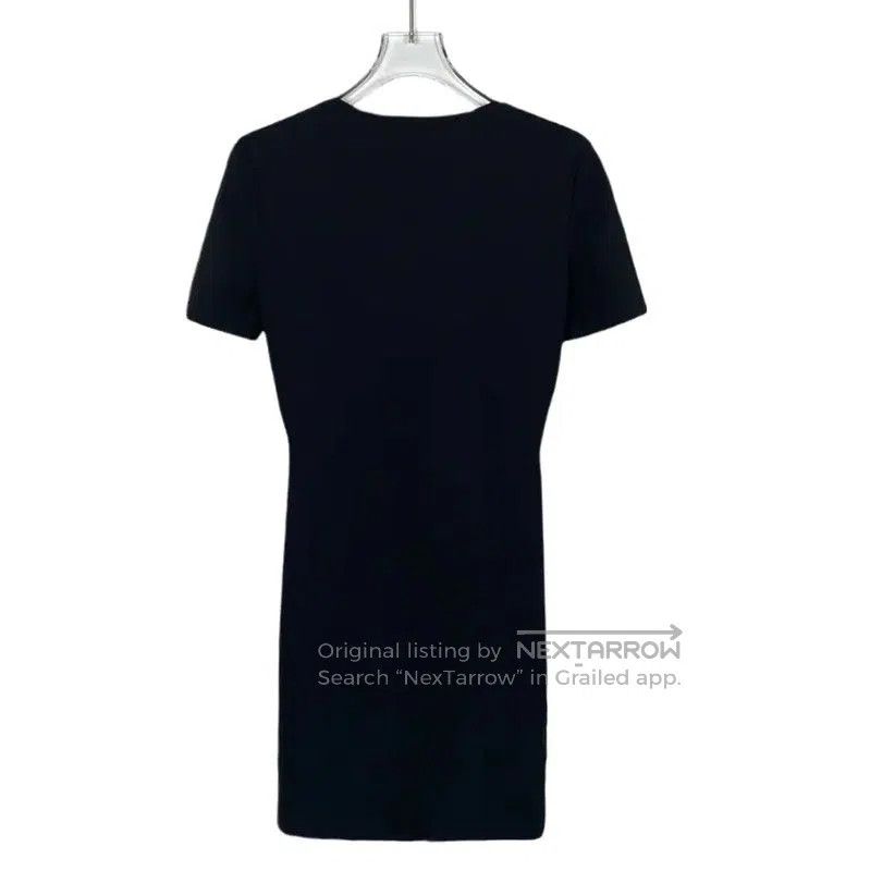 Miu Miu Miu Miu Black Short Sleeve Dress XS . Size XS / US 0-2 / IT 36-38 - 2 Thumbnail