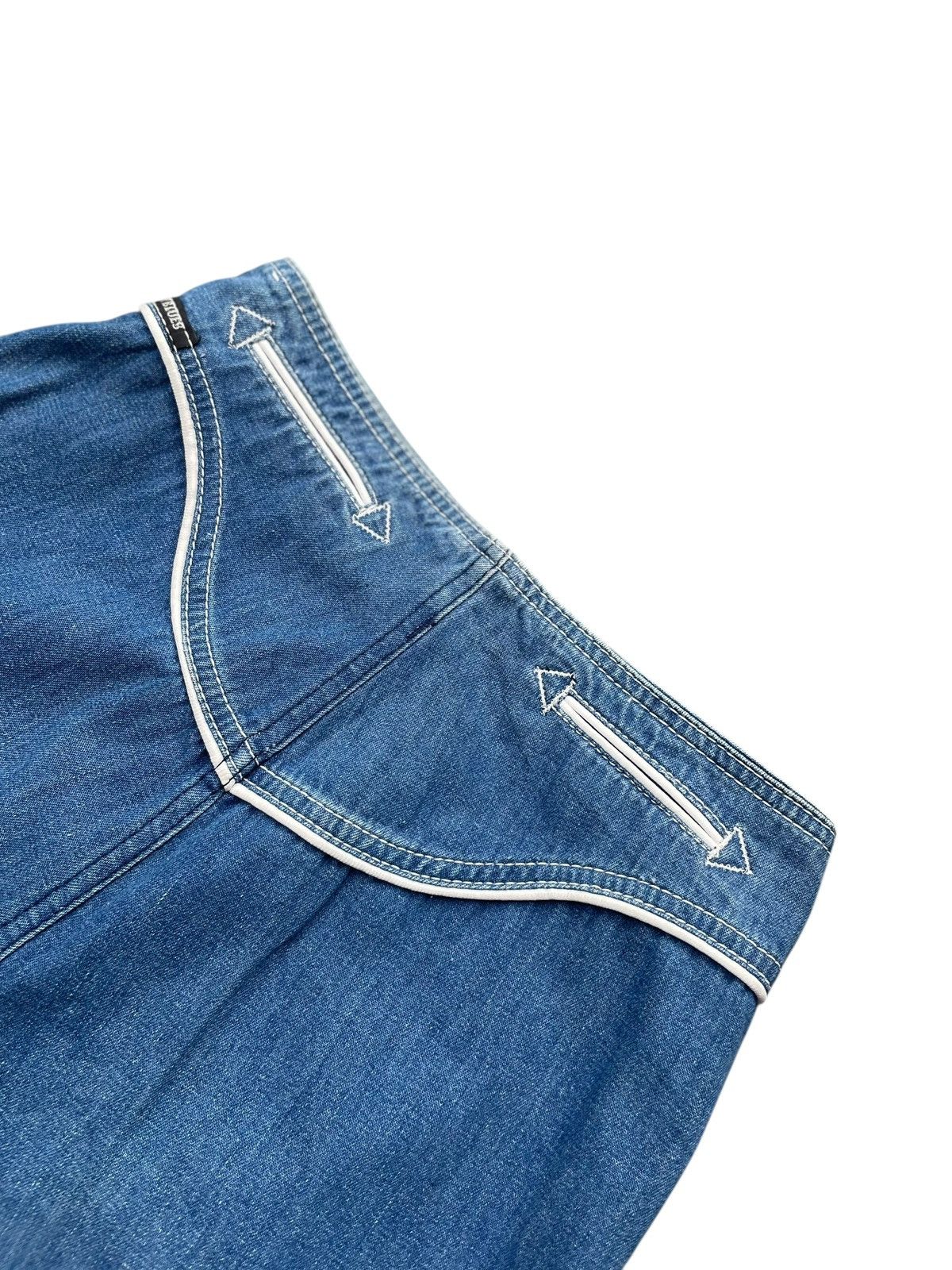 Vintage Vintage Rag City Blues Denim Size 26" / US 2 / IT 38 - 7 Thumbnail