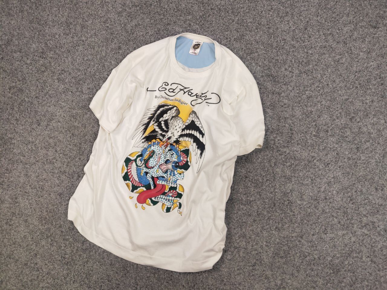 Ed Hardy Vintage Ed Hardy Christian Audigier Logo shirt Y2K Style Size US S / EU 44-46 / 1 - 2 Thumbnail