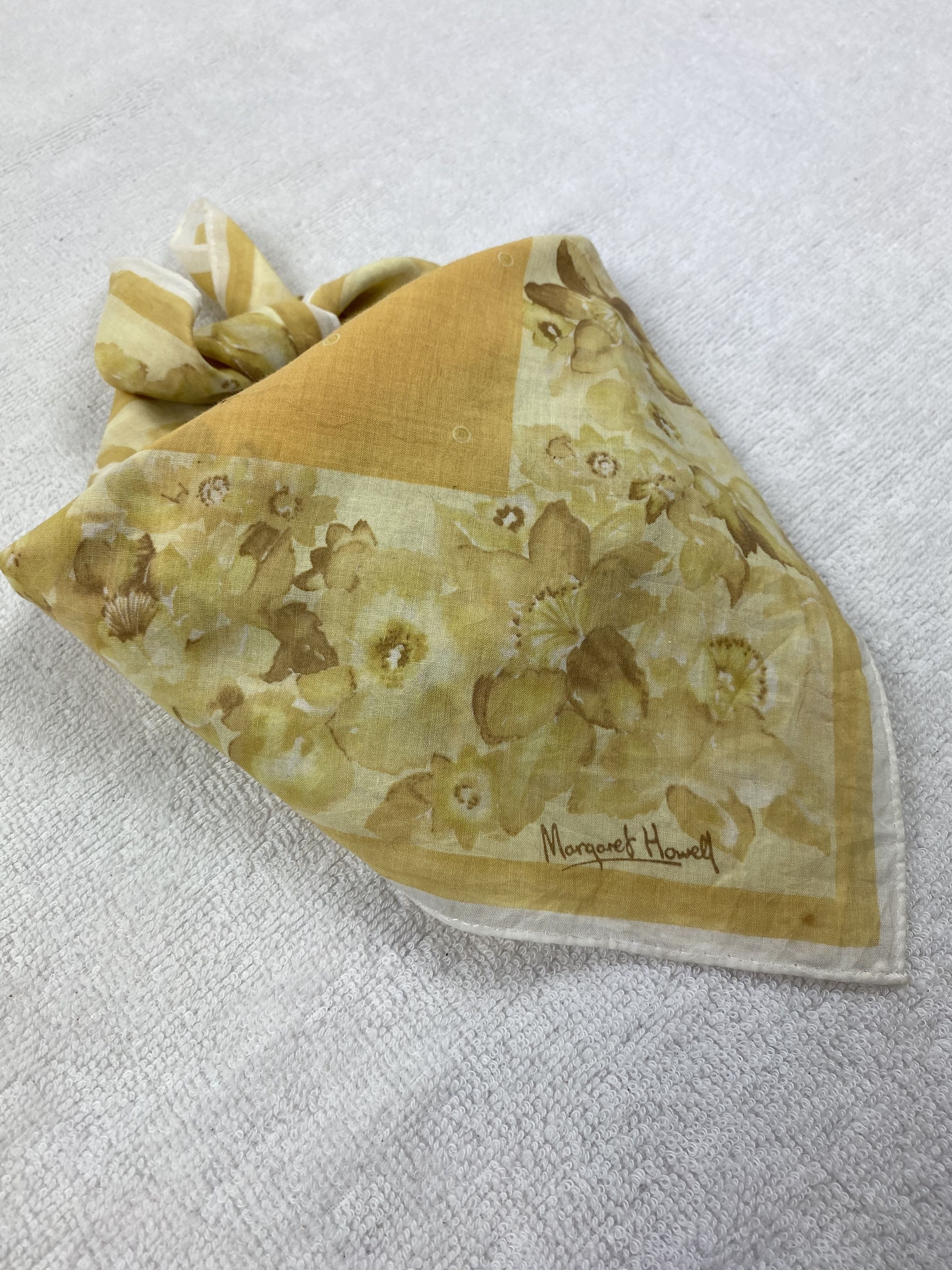 Margaret Howell Margaret Howell Floral Handkerchief / Bandana / Neckerchief Size ONE SIZE - 1 Thumbnail