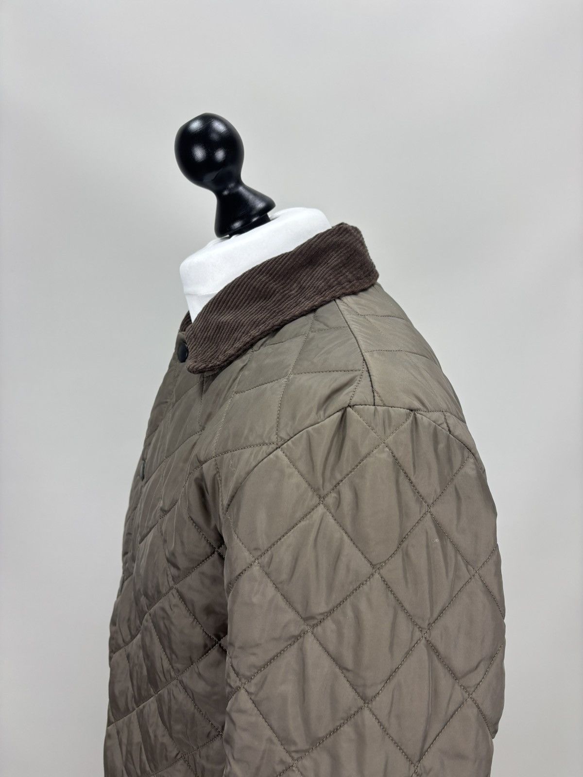 Barbour Mens quilted jacket Barbour Liddesdale Size S Color Brown Size US S / EU 44-46 / 1 - 10 Thumbnail
