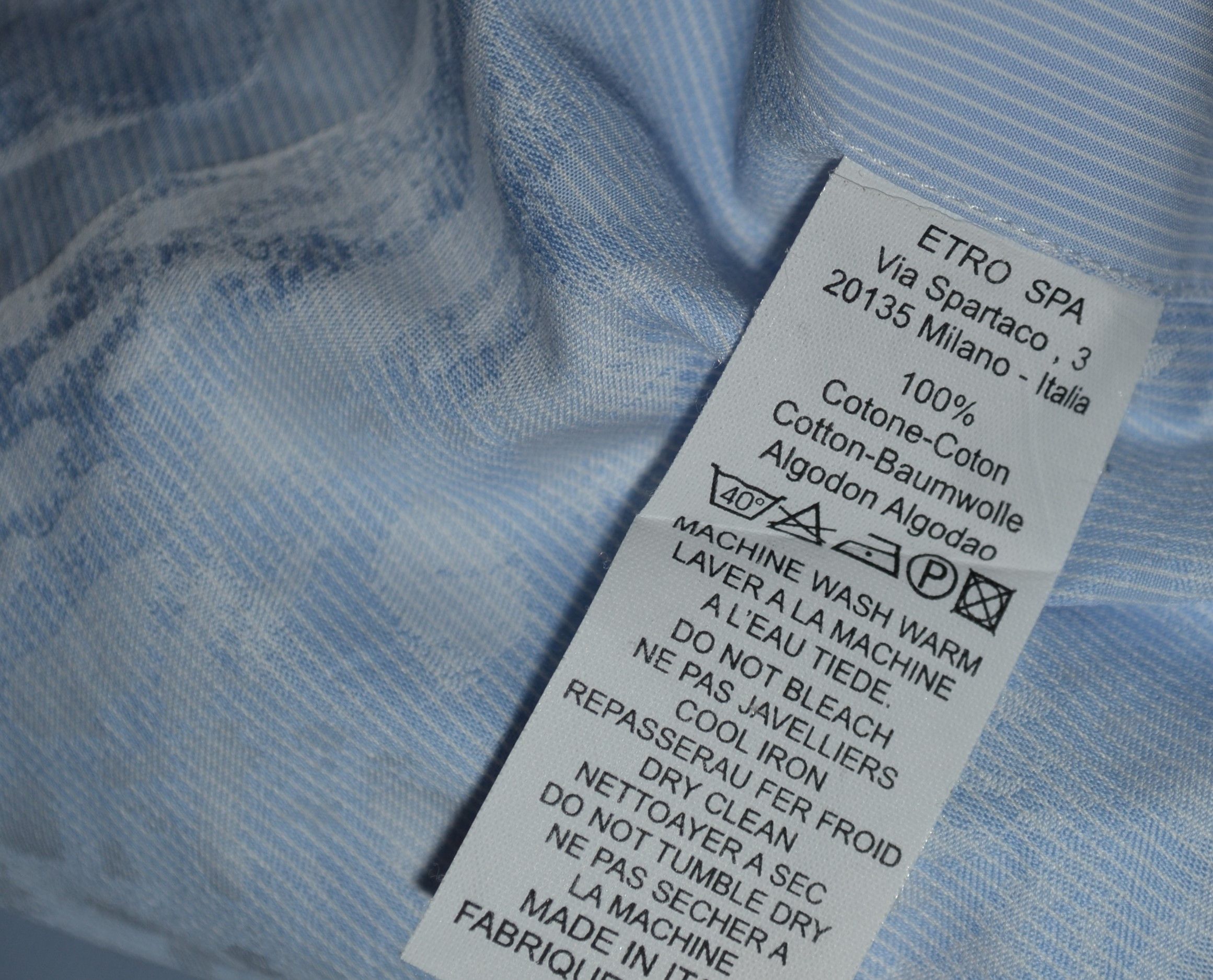 Etro Etro 41 size M-L Jacqurd Leopart or Cheetah Shirt Size US M / EU 48-50 / 2 - 10 Thumbnail