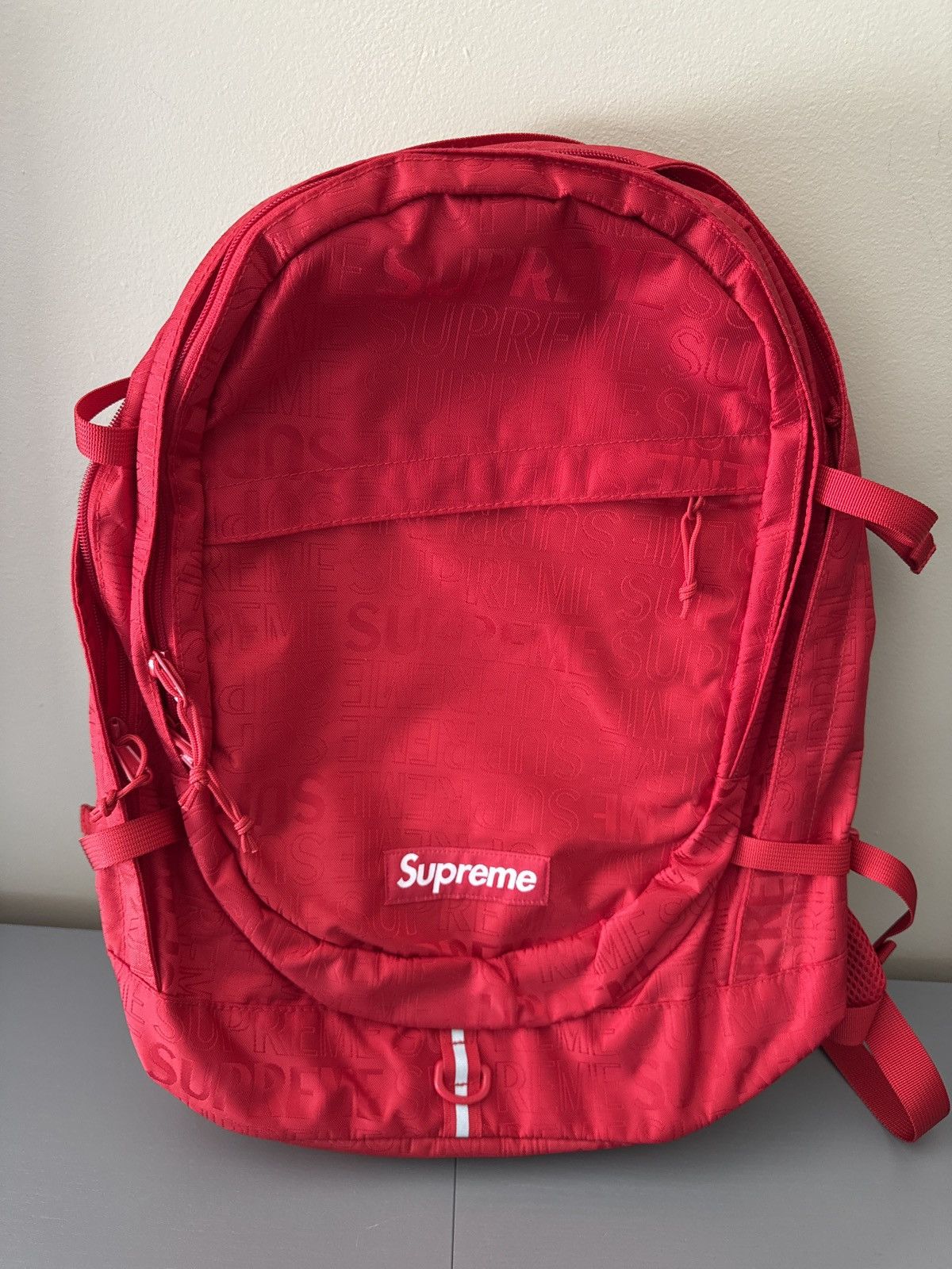 Supreme Vintage Supreme 19th Scatter Weave Backpack | Grailed