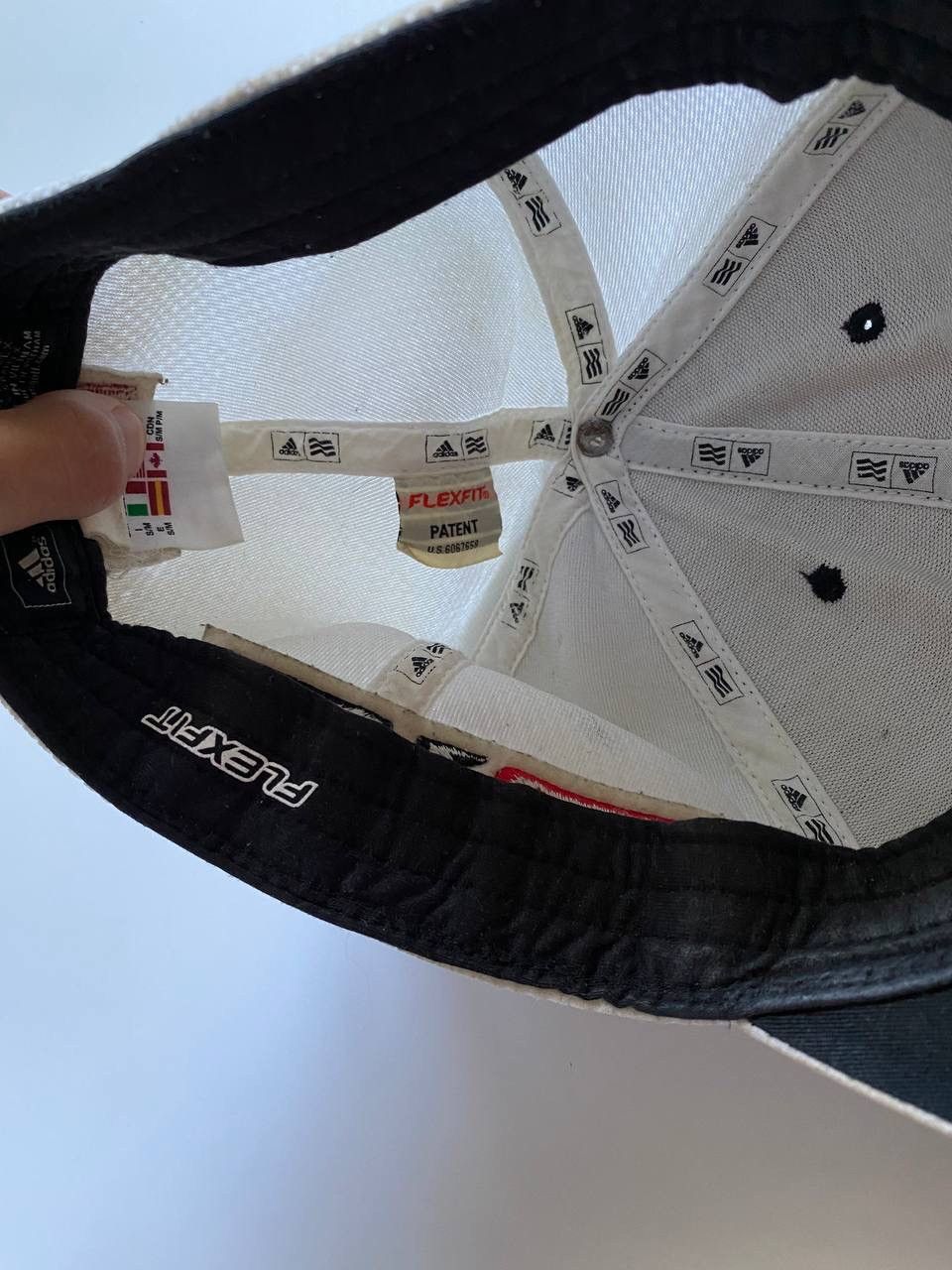 Adidas Vintage Adidas x Flexfit Cap Size S/M R15 Size ONE SIZE - 6 Thumbnail