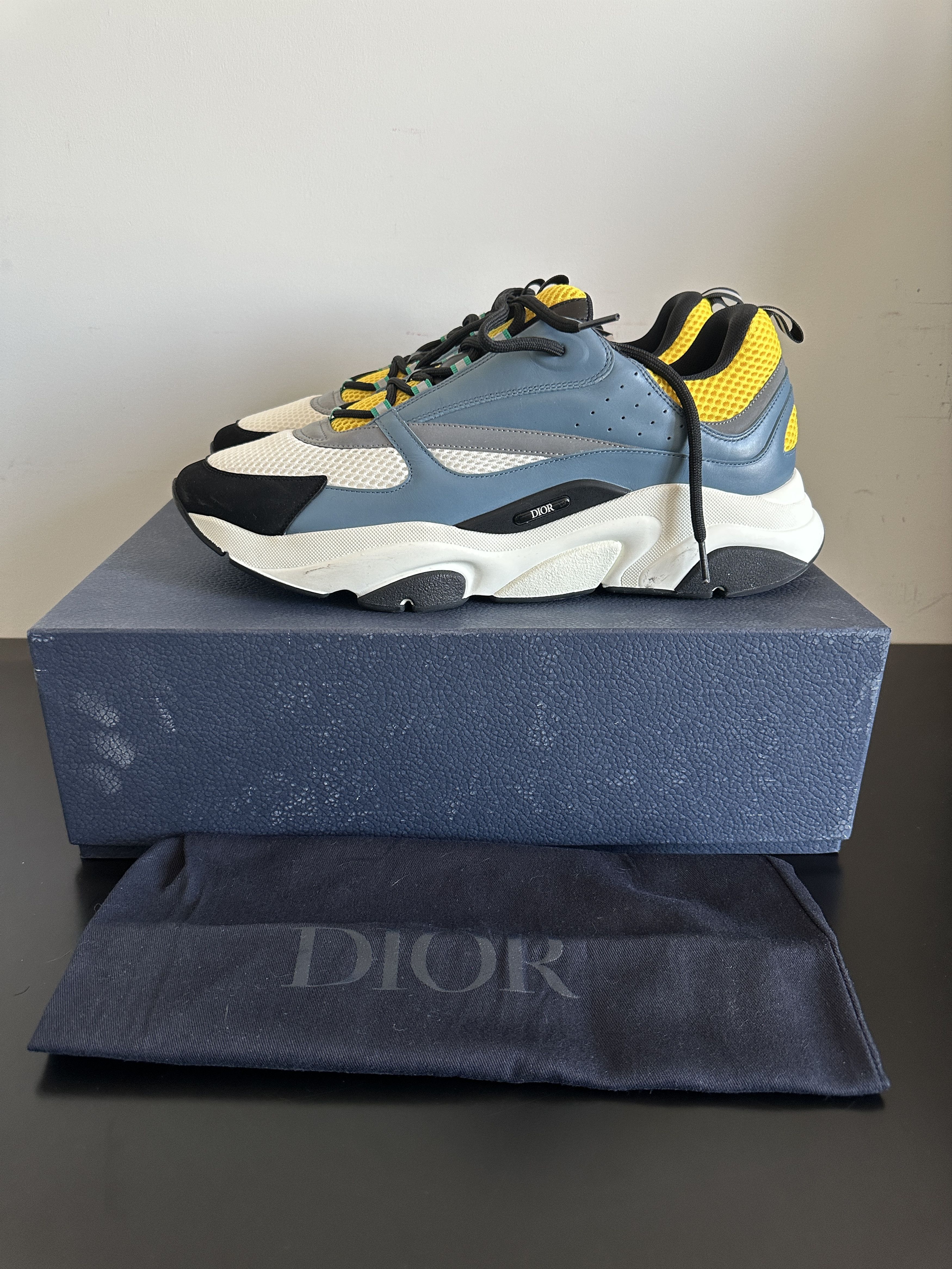 Dior × Stussy Christian Dior X Stussy B22 Blue / Beige Technical Mesh Size US 15 / EU 48 - 4 Thumbnail