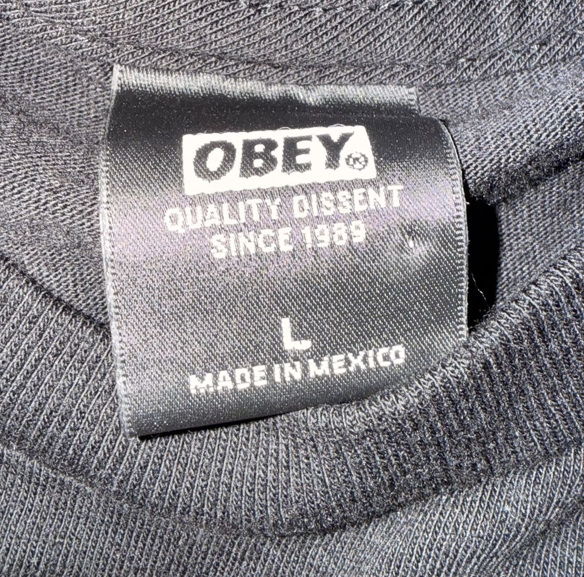 Obey Y2K OBEY Men's Graphic silent majority Short Sleeve Tee Size US L / EU 52-54 / 3 - 3 Thumbnail