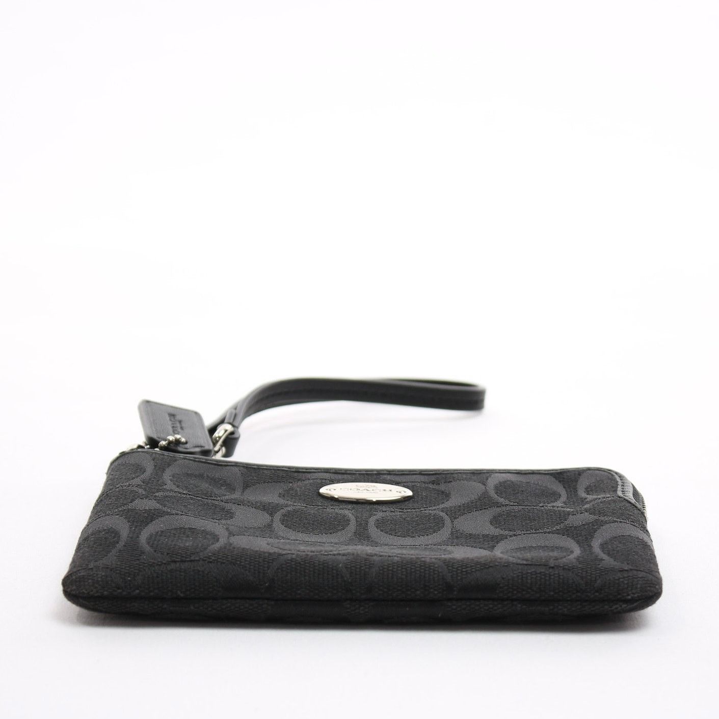 Coach Coach Signature Canvas Corner Zip Wristlet Size ONE SIZE - 5 Thumbnail