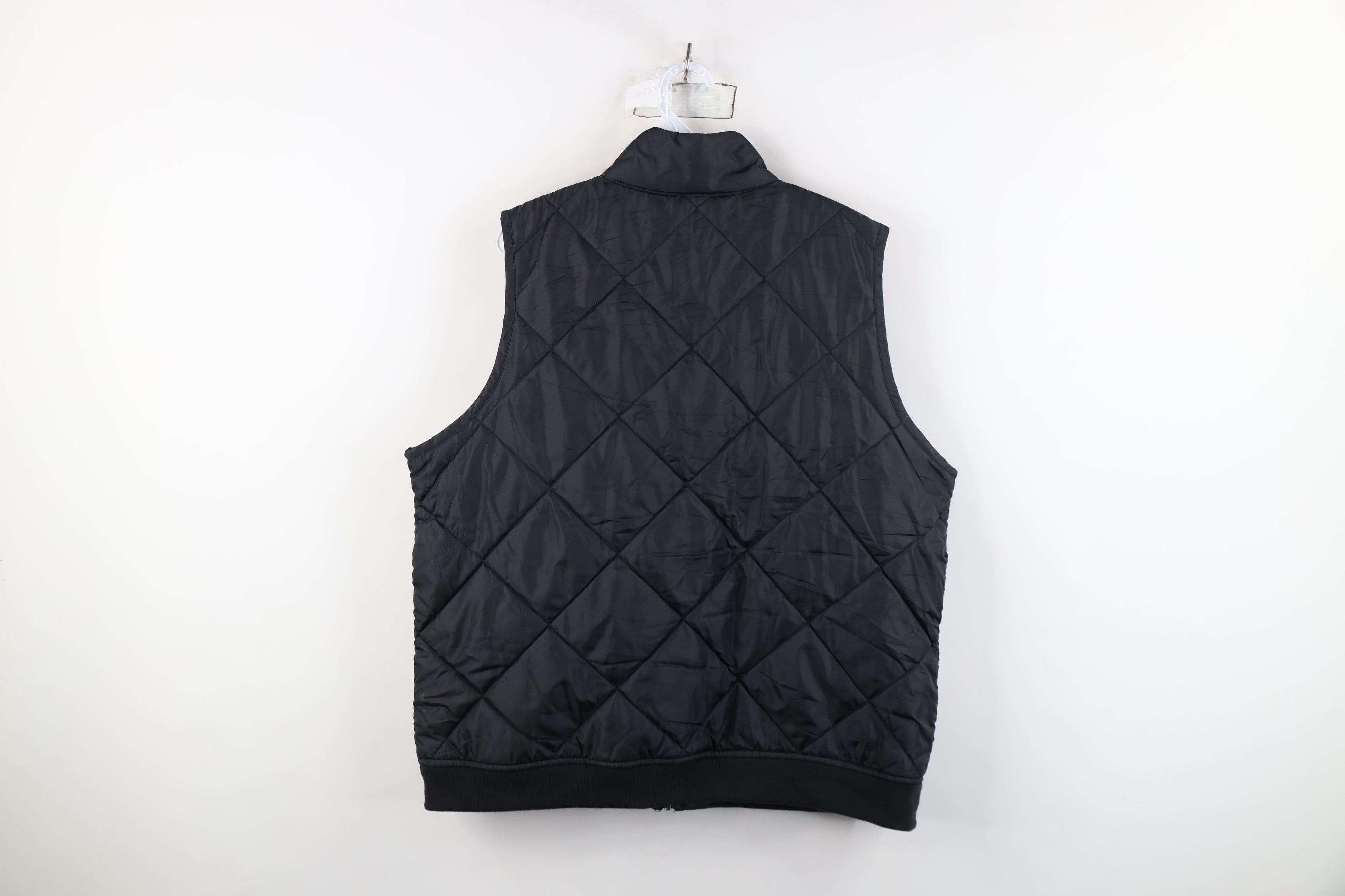 Dickies Vintage Y2K Dickies Lined Quilted Puffer Vest Jacket Black Size XL / US 12-14 / IT 48-50 - 11 Thumbnail