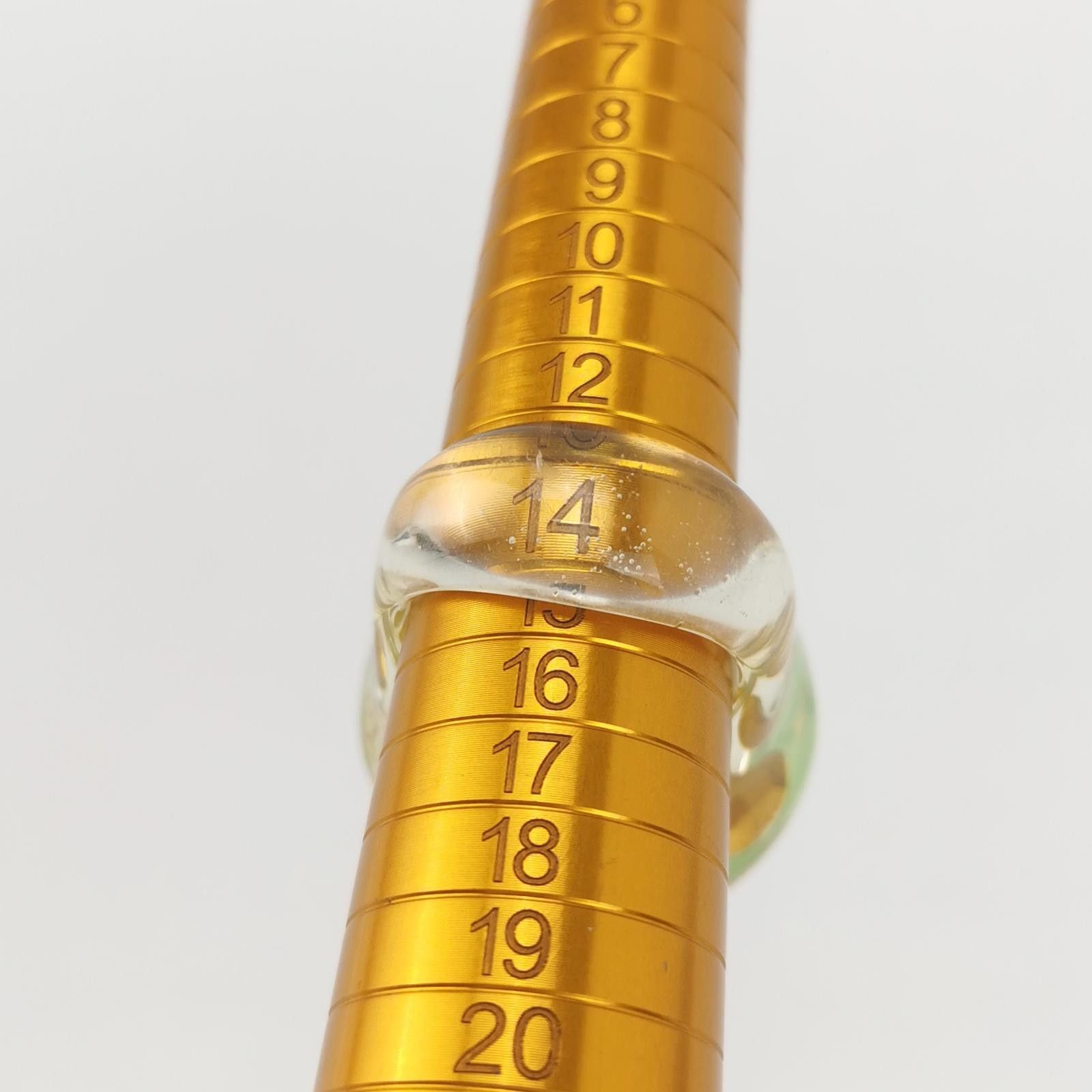 Chanel Chanel Crystal Letter Logo Vintage Ring Size 15 -z2505 Size ONE SIZE - 4 Thumbnail