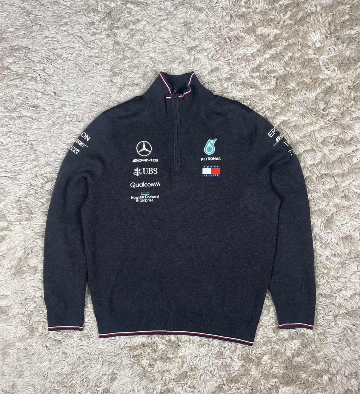 Mercedes-Benz × Tommy Hilfiger Mercedes AMG Tommy Hilfiger Petronas sweatshirt Size US L / EU 52-54 / 3 - 1 Thumbnail
