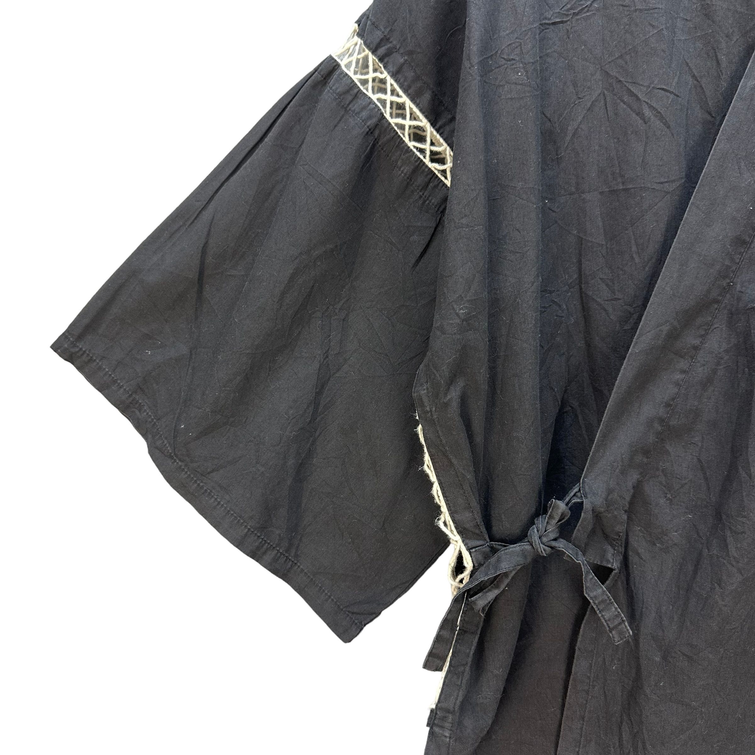 Japanese Brand VINTAGE 90's BLUME RAMPEL THE WORST KIMONO #8779-026 Size US M / EU 48-50 / 2 - 8 Thumbnail