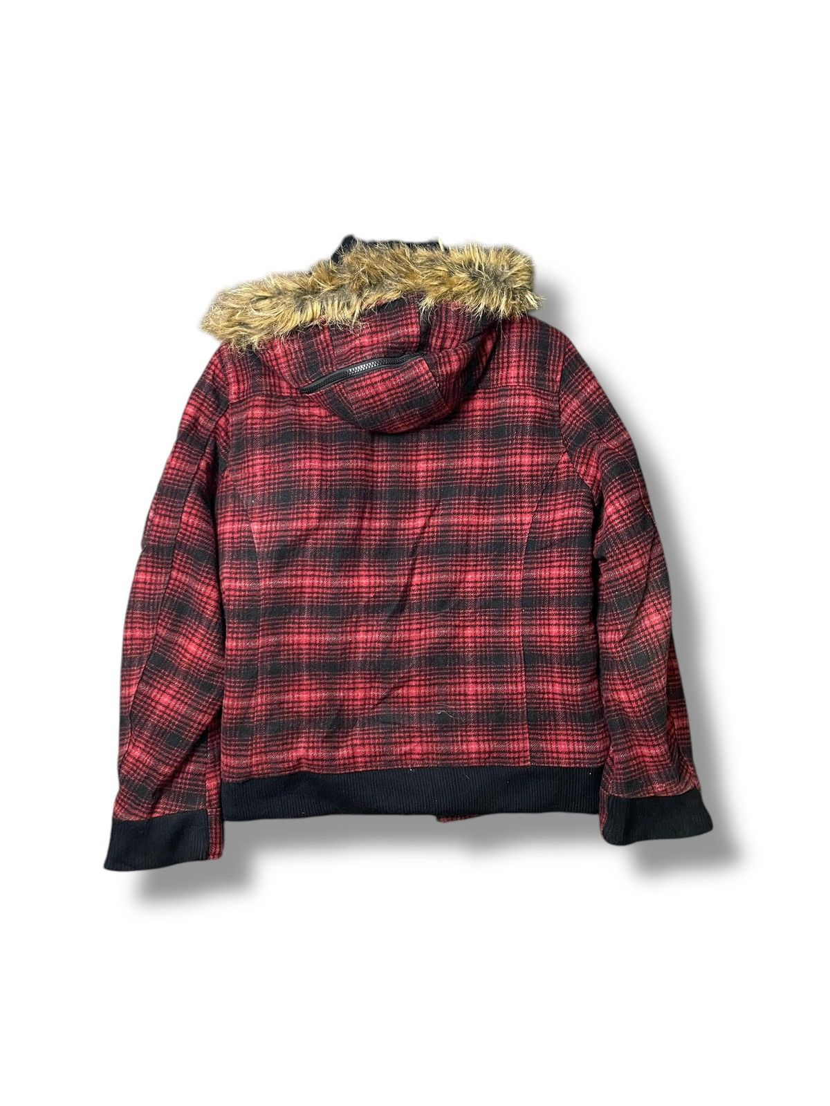 If Six Was Nine × Japanese Brand × Le Grande Bleu (L.G.B.) Punk Create Barefoot Flannel Hooded Jacket (49) Size US L / EU 52-54 / 3 - 3 Thumbnail