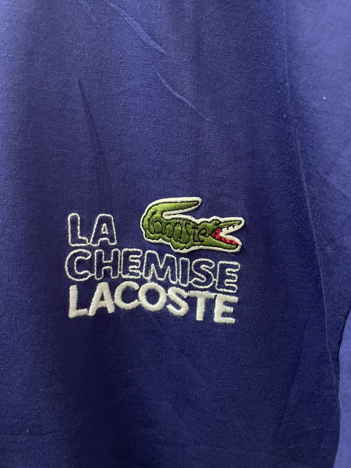 Lacoste × Vintage Vintage Lacoste Single Stiches Tee With Tag Size US M / EU 48-50 / 2 - 5 Thumbnail