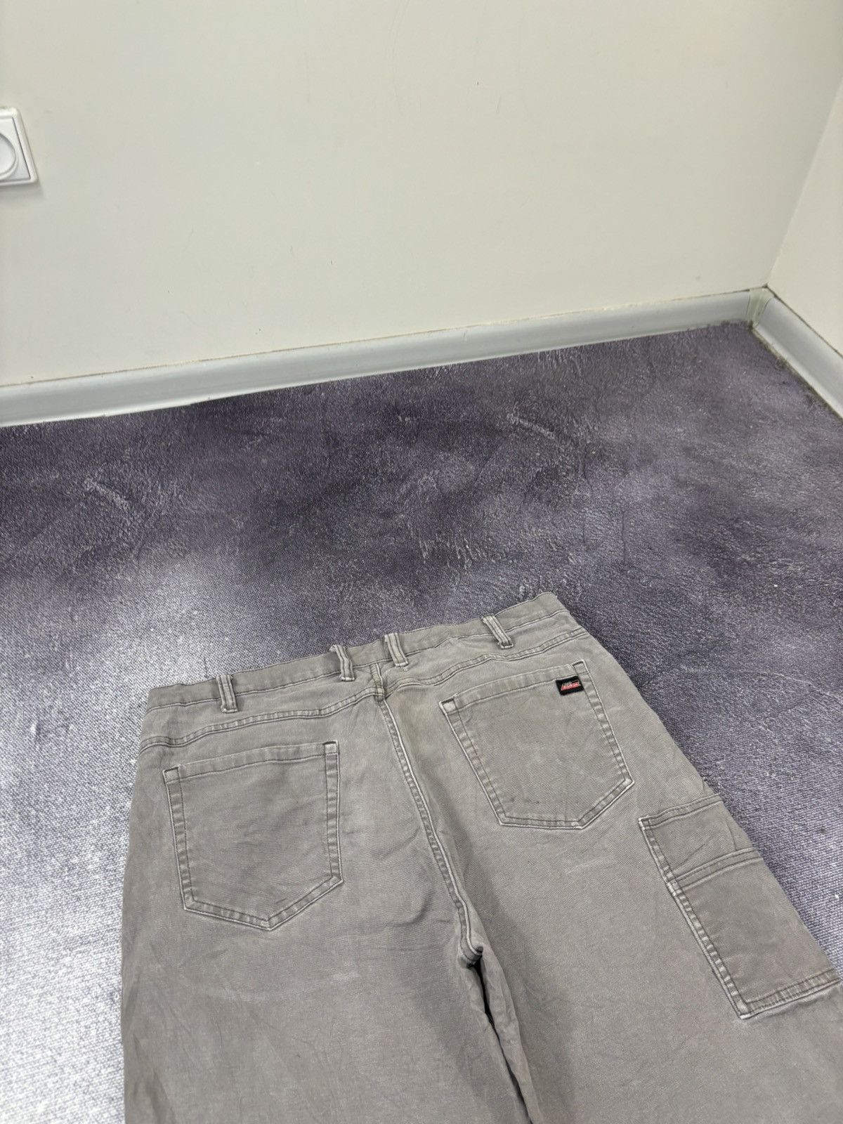 Dickies Vintage Dickies Y2K Workwear Gray Hype Baggy Shorts Jorts Size US 38 / EU 54 - 5 Thumbnail