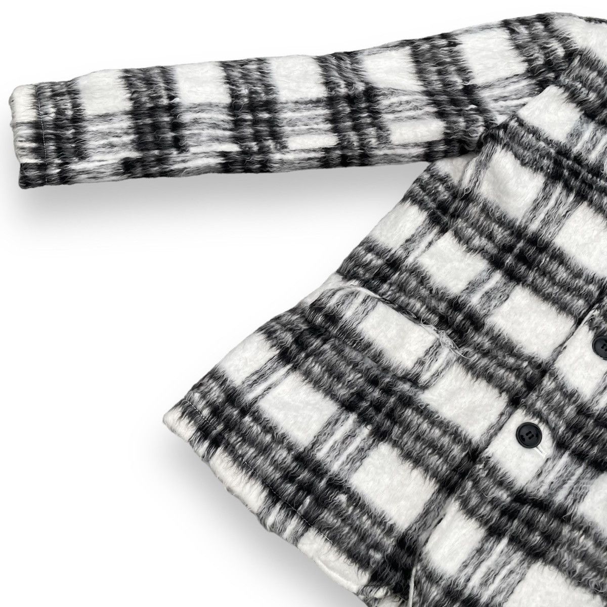 If Six Was Nine 🇯🇵 ROSHELL BUTTON UP MOHAIR JACKET Size US M / EU 48-50 / 2 - 3 Thumbnail