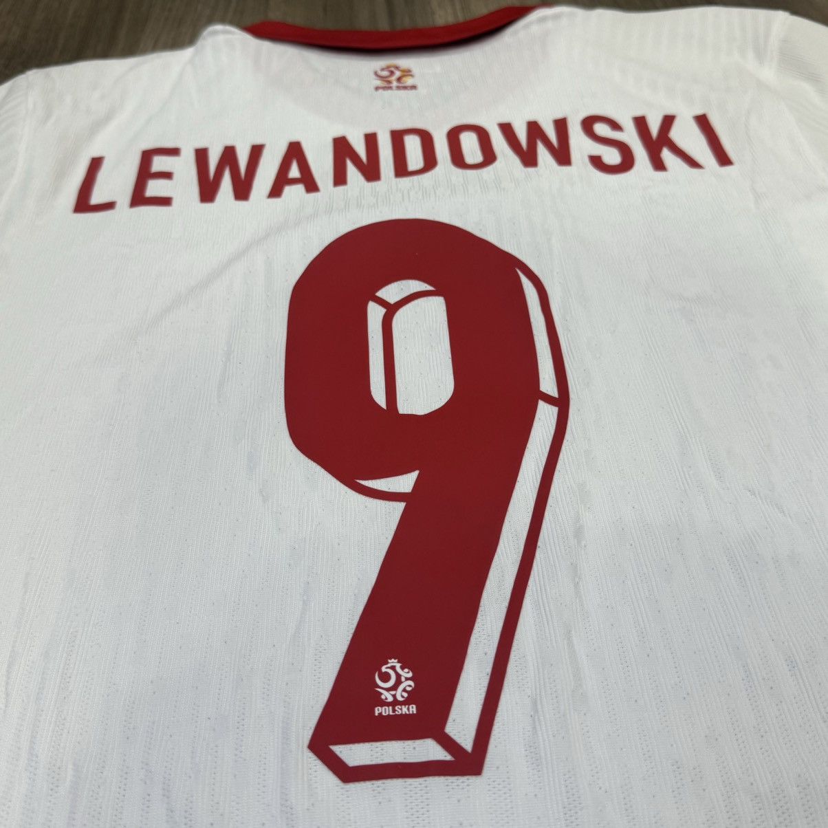 Nike Poland 24/25 player issue home shirt #9 Lewandowski (bnwt) Size US M / EU 48-50 / 2 - 6 Thumbnail