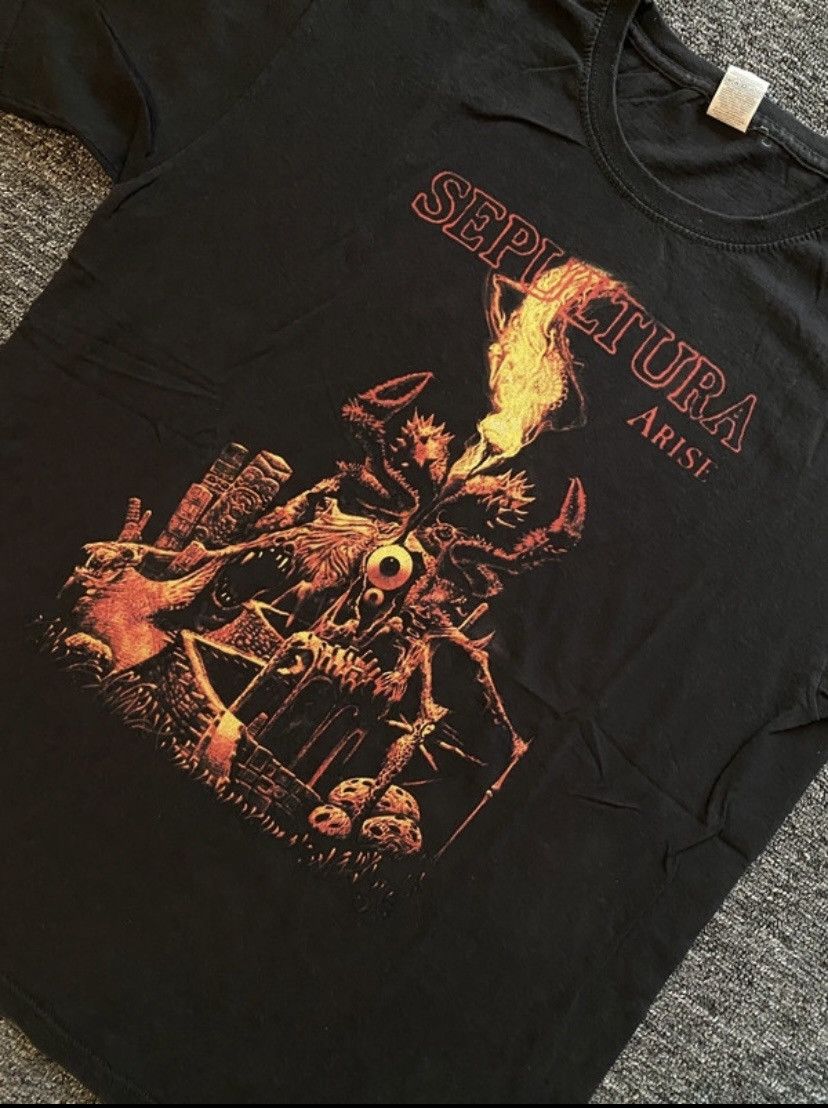 Vintage T-shirt SEPULTURA ARISE Size US L / EU 52-54 / 3 - 2 Thumbnail
