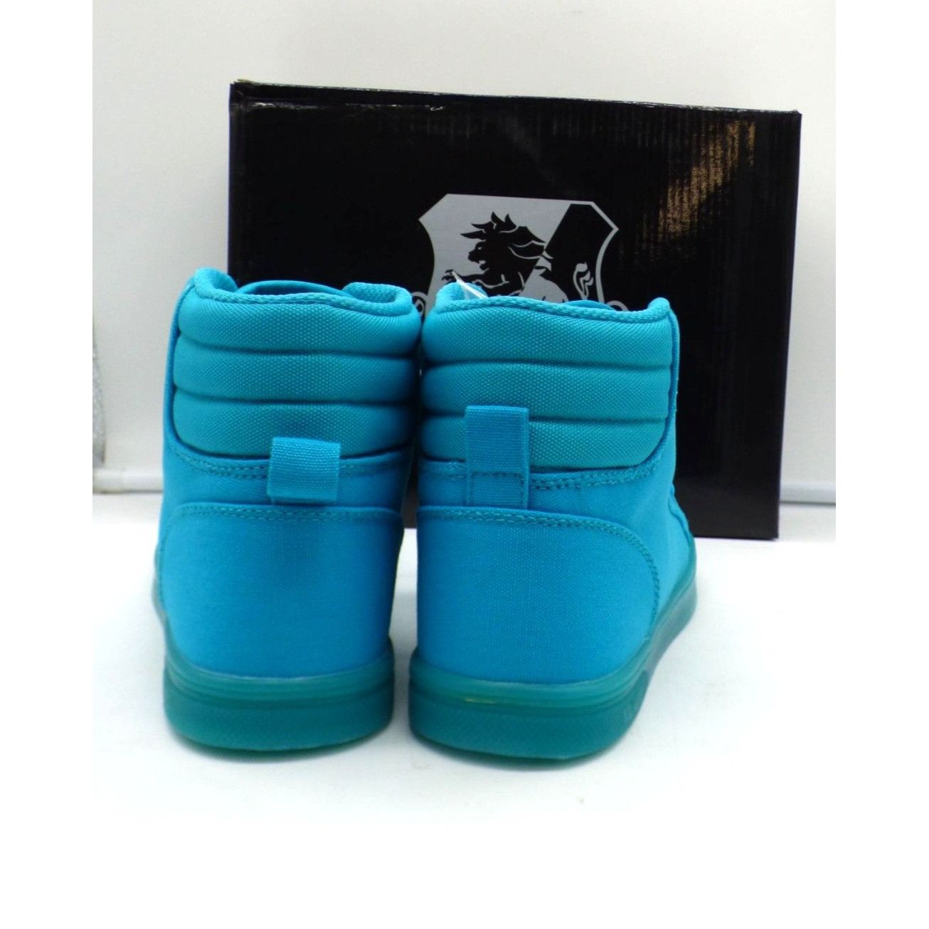 Vlado Vlado Footwear Athena Women’s HI-top Sneaker, Turquoise, Sz. Size US 6 / IT 36 - 11 Thumbnail