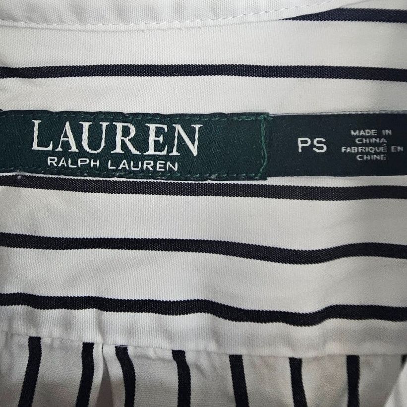 Lauren Ralph Lauren Lauren Ralph Lauren Womens Striped Cotton Tunic PS Classic Size S / US 4 / IT 40 - 6 Thumbnail
