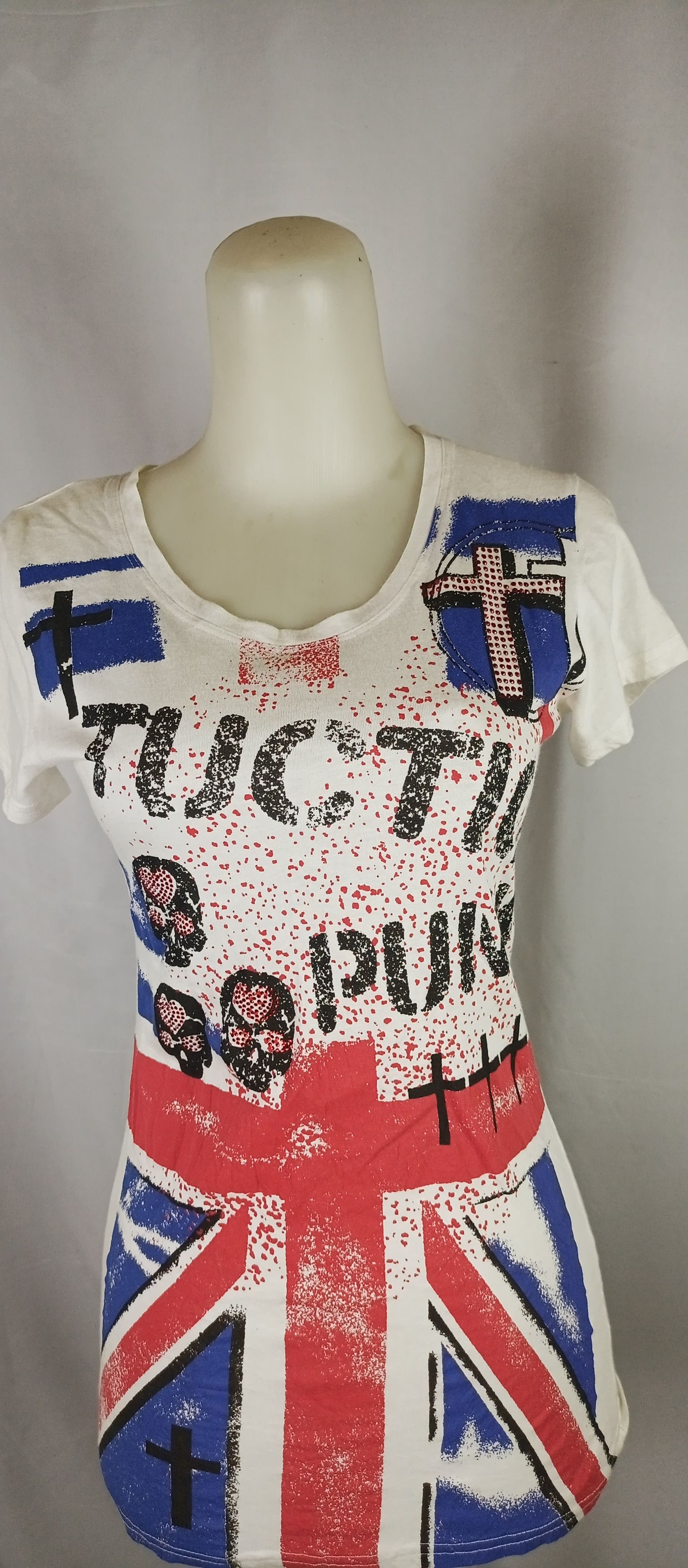 Japanese Brand Tuction Punk Short Sleevess Tsirth Size US M / EU 48-50 / 2 - 2 Thumbnail
