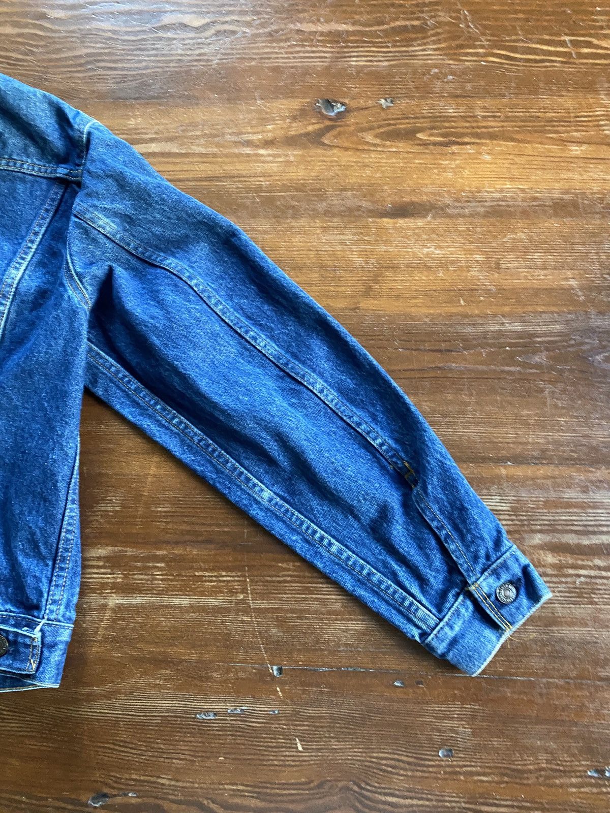 Levi's Vintage 80’s Levi’s Denim Trucker Jean Jacket Short Size US M / EU 48-50 / 2 - 21 Thumbnail