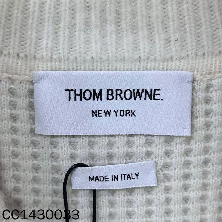 Thom Browne Thom Browne Waffle Stripe Wool Jacket 99 New 40 Size S / US 4 / IT 40 - 4 Thumbnail