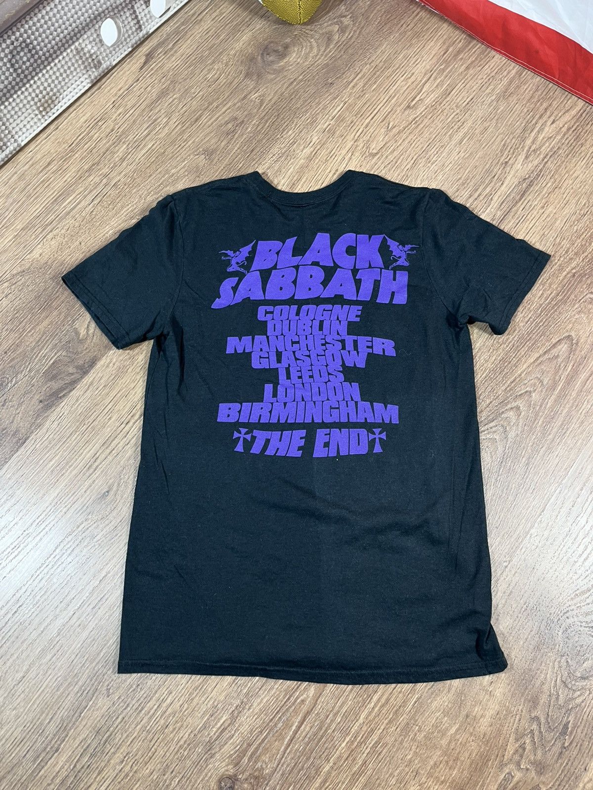 Black Sabbath Vintage Black Sabbath Rare The And Tour T Shirt Size US S / EU 44-46 / 1 - 6 Thumbnail