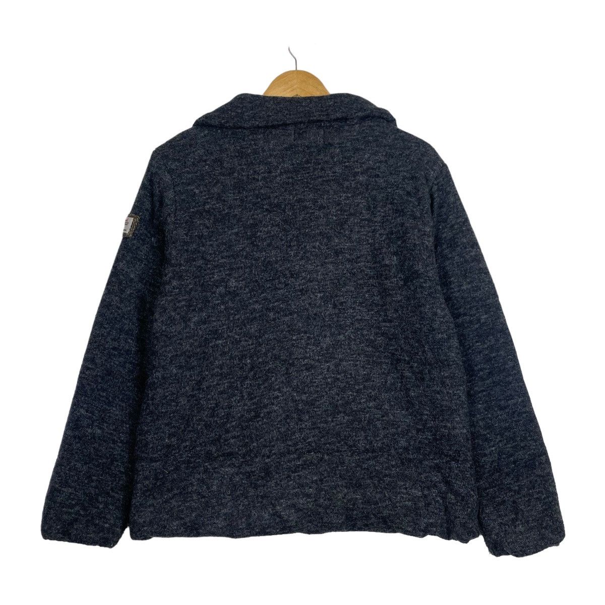 Harris Tweed × Japanese Brand Harris Tweed X Natural Paleete shawl collar wool jacket Size L / US 10 / IT 46 - 9 Thumbnail