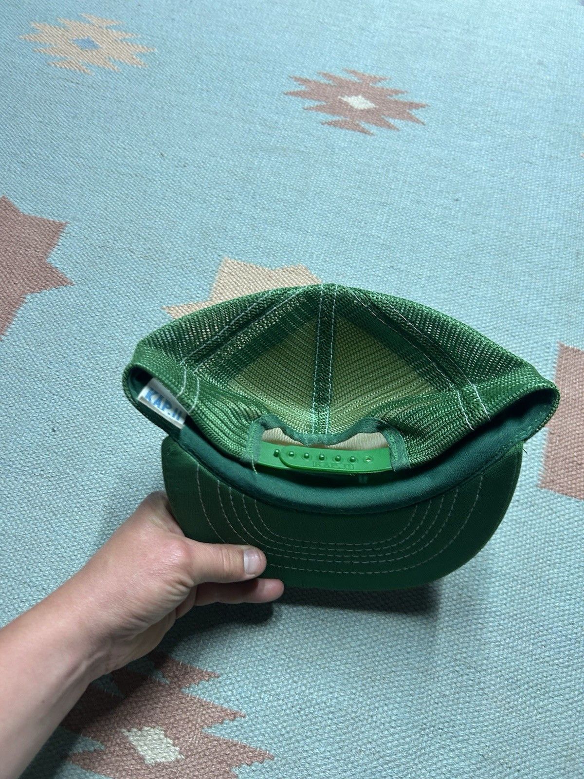 Vintage Vtg trucker hat mesh Lyons Transportation lines LTL snapback Size ONE SIZE - 5 Thumbnail