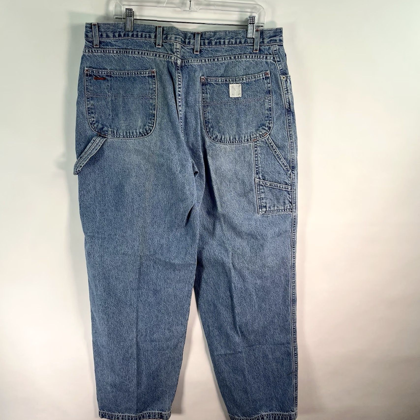 Faded Glory VINTAGE Faded Glory Carpenter Jeans 38x32 Men's Wide Leg Size US 38 / EU 54 - 6 Thumbnail