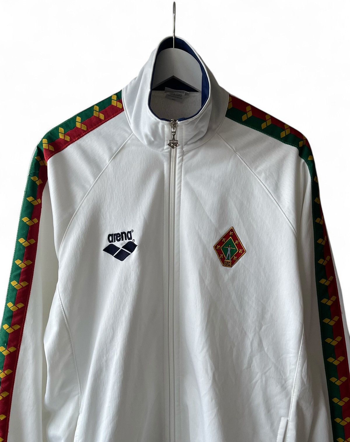 Vintage Portugal National Swimming Team Arena Vintage Logo Jacket XL Size US XL / EU 56 / 4 - 3 Thumbnail